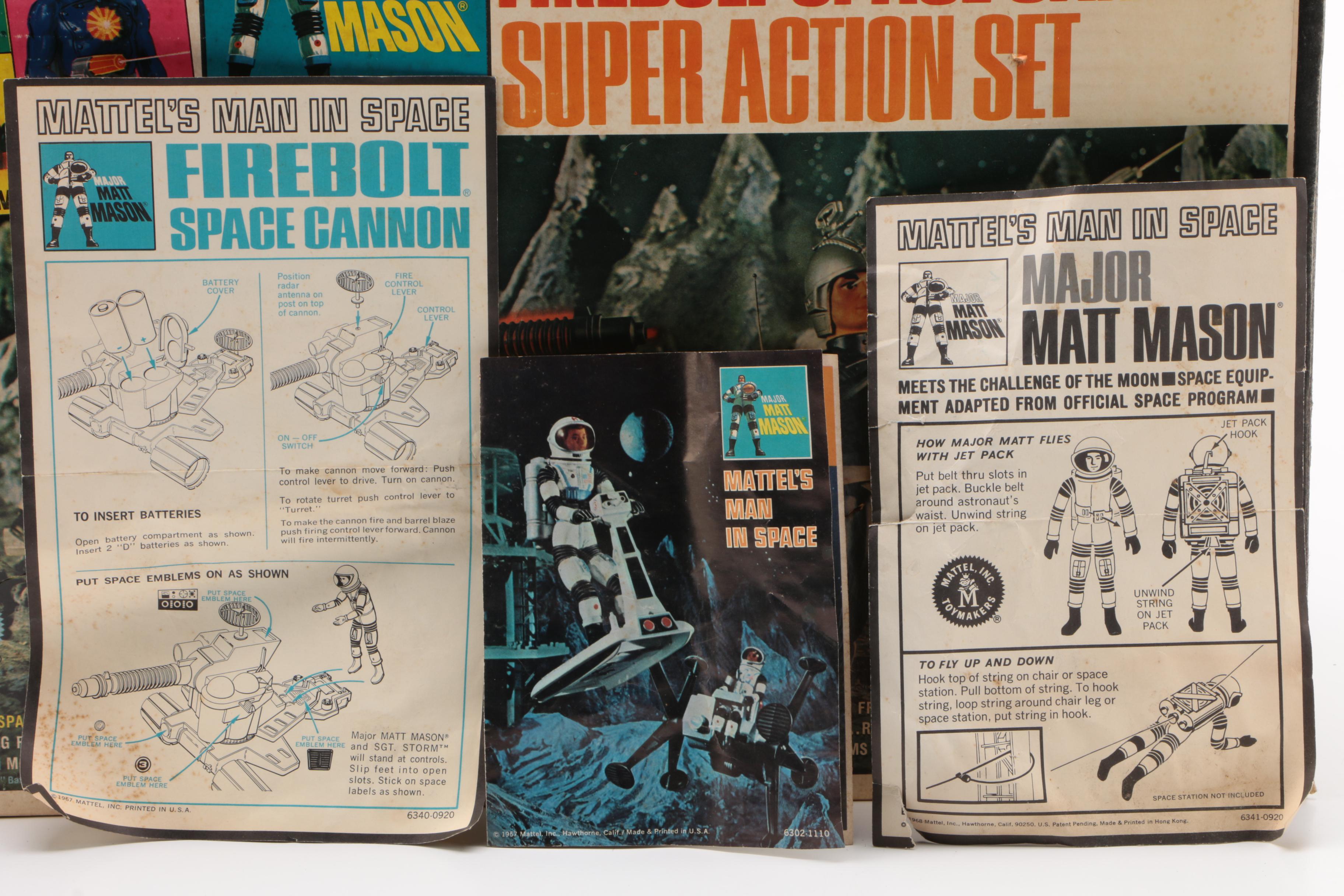 Mattel Major Matt Mason Space Playset in Original Packaging, 1968