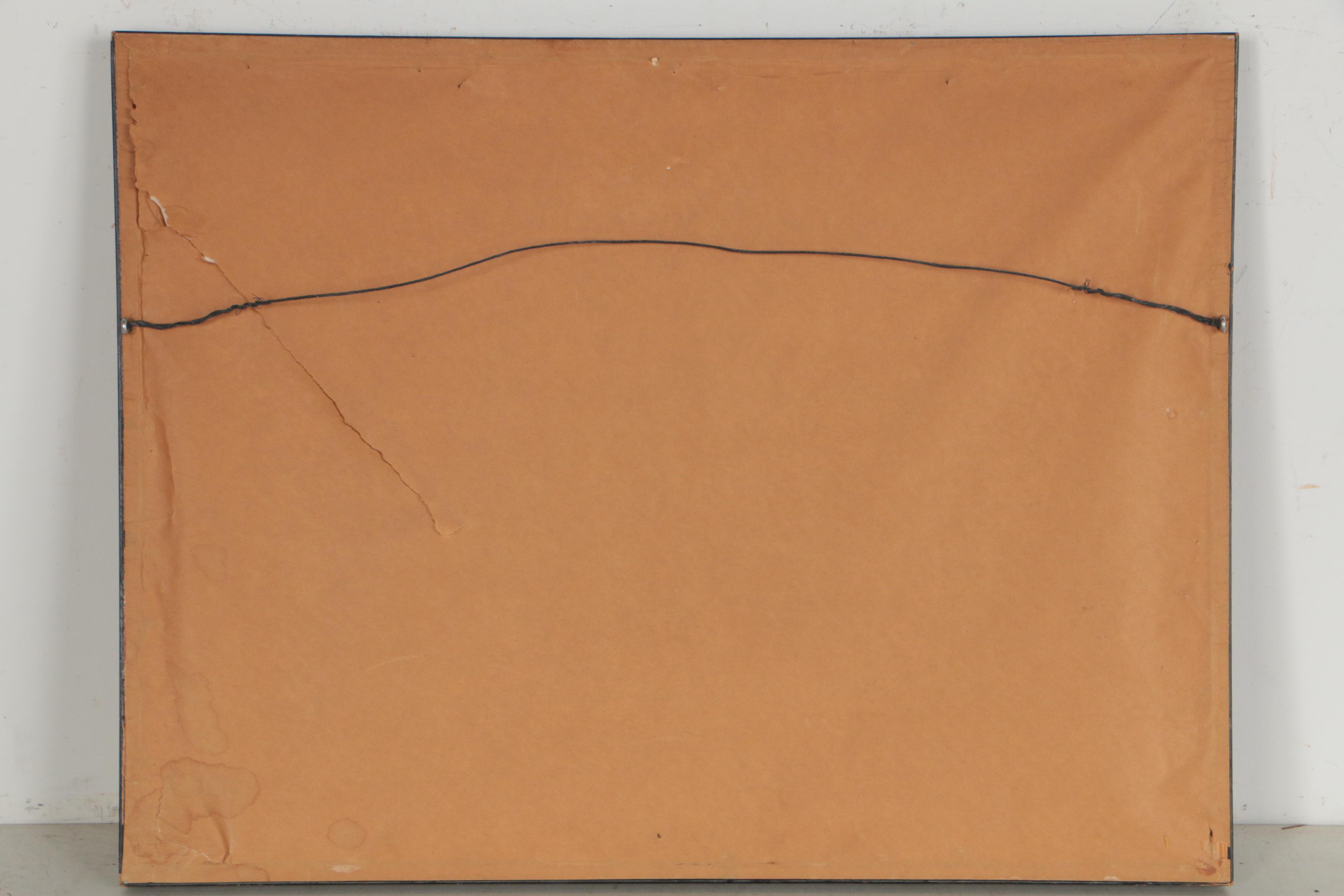 Leo Hirschfield Ink and Watercolor Painting "Washington and Prince Streets"