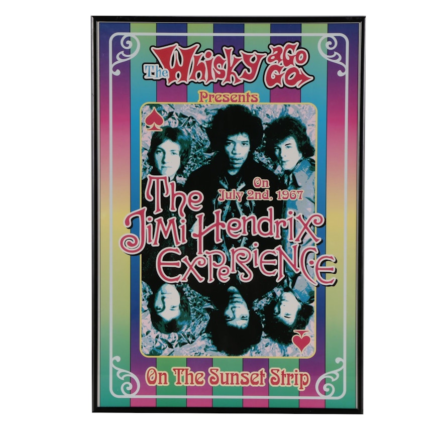 Offset Lithographic Poster After Dennis Loren "Jimi Hendrix Experience", 1999