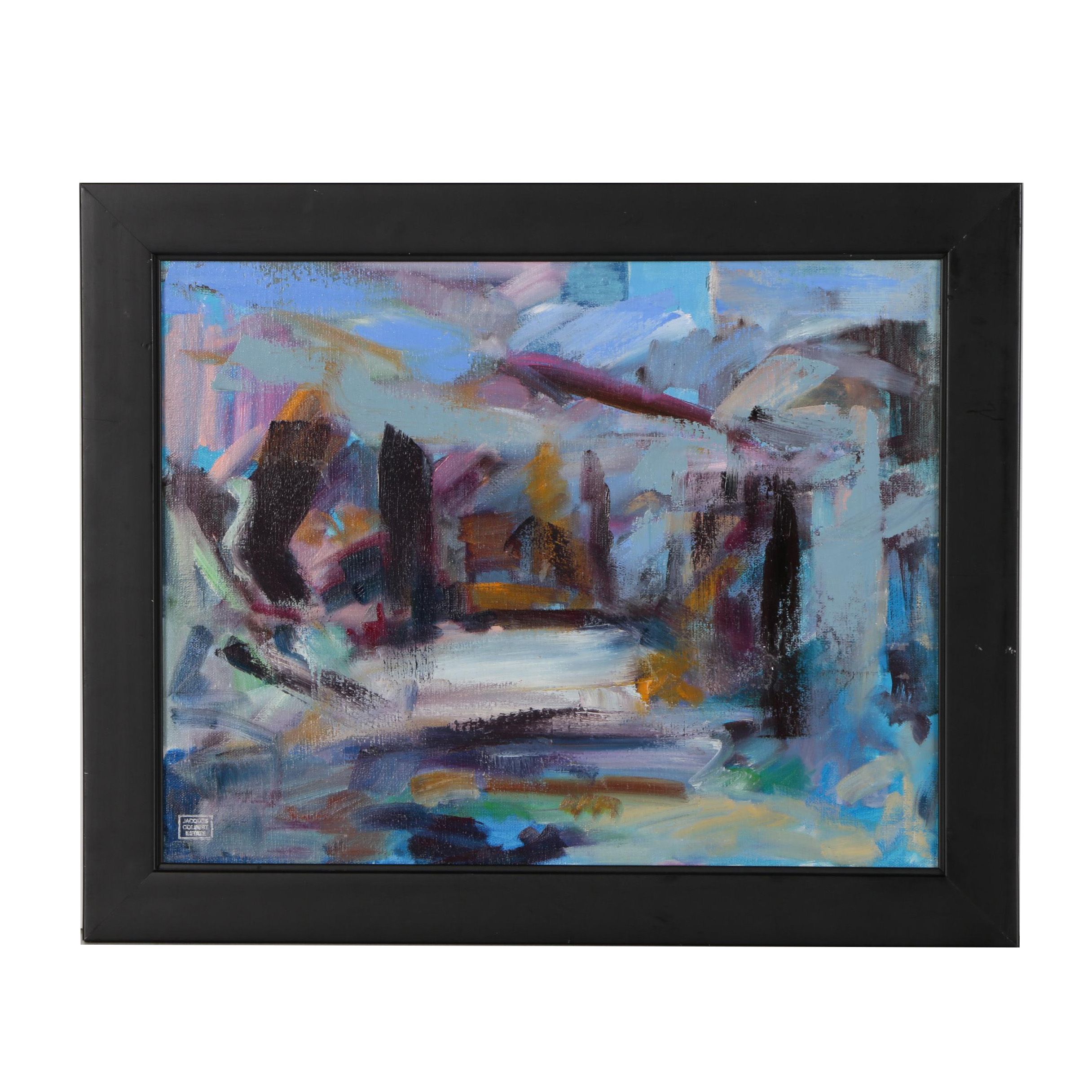 Jacques Colbert Abstract Oil Painting