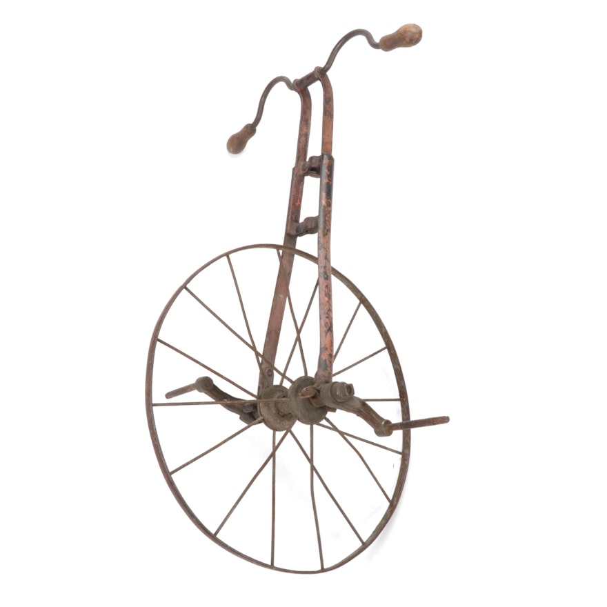 Metal Unicycle, Early 20th Century