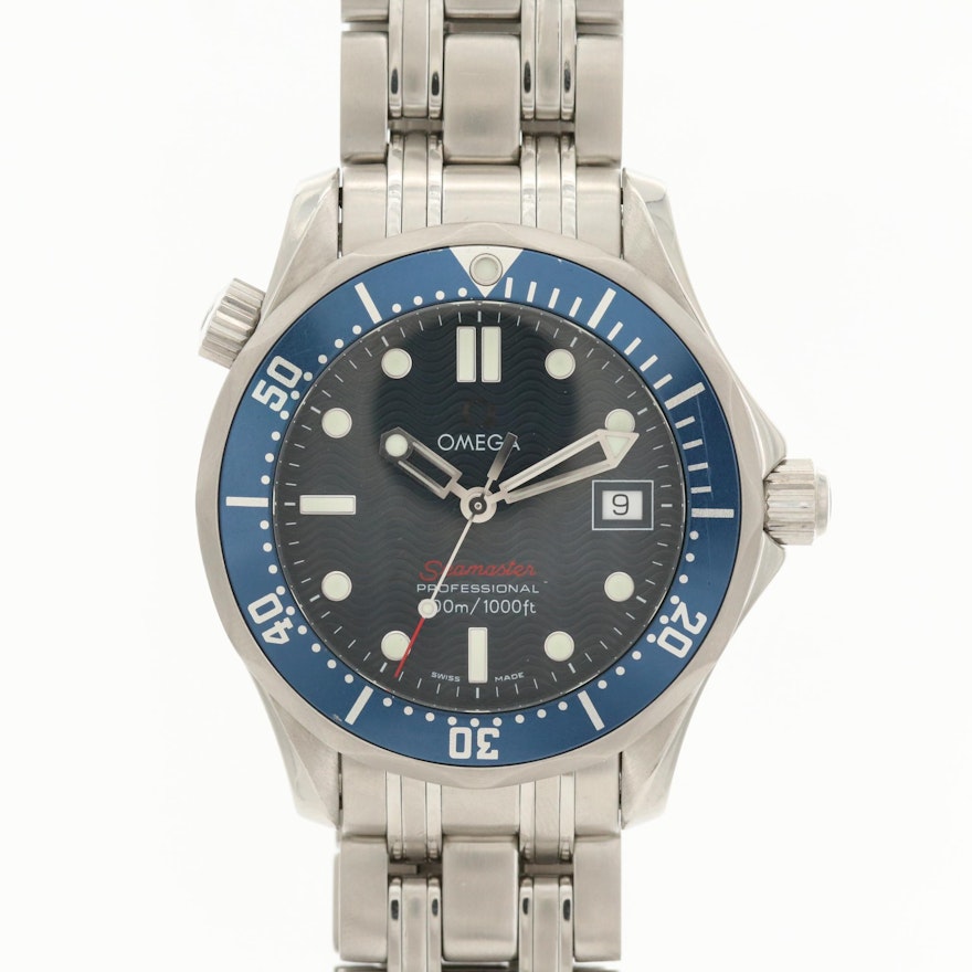 Omega Seamaster 300M Mid-Size Quartz Wristwatch