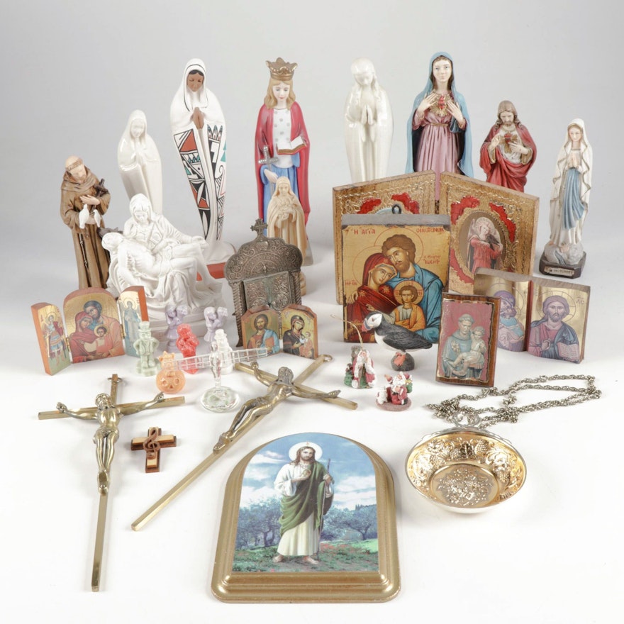 Religious Figurines and Decor from Italy, Germany and More