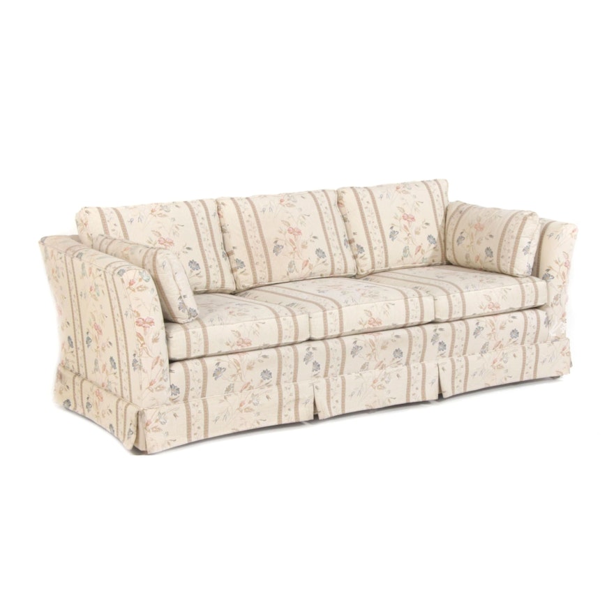 Pennsylvania House Floral-Upholstered Sofa, Late 20th Century