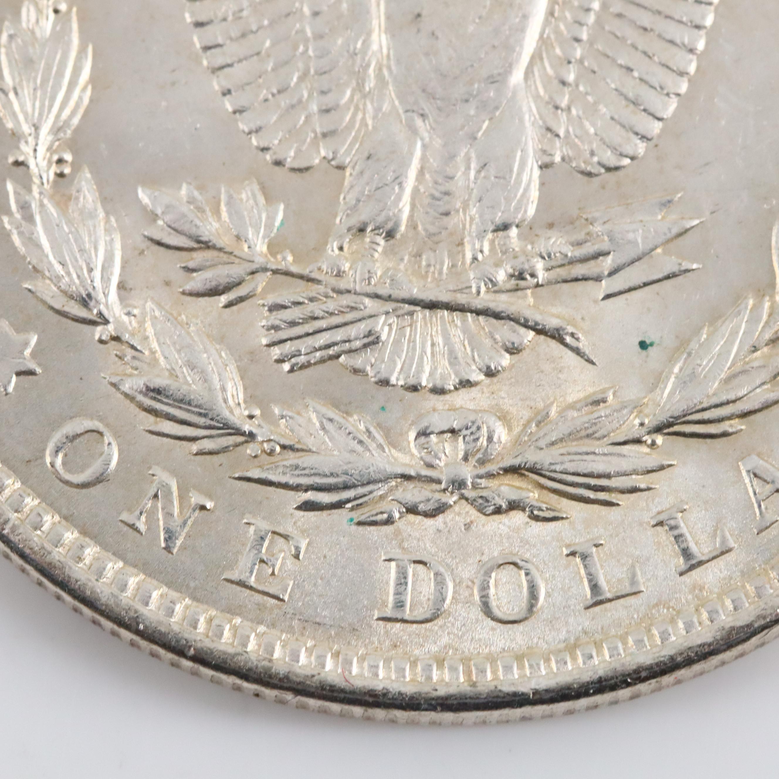 Twenty 1921 Silver Morgan Dollars Including Examples from All Three Mints