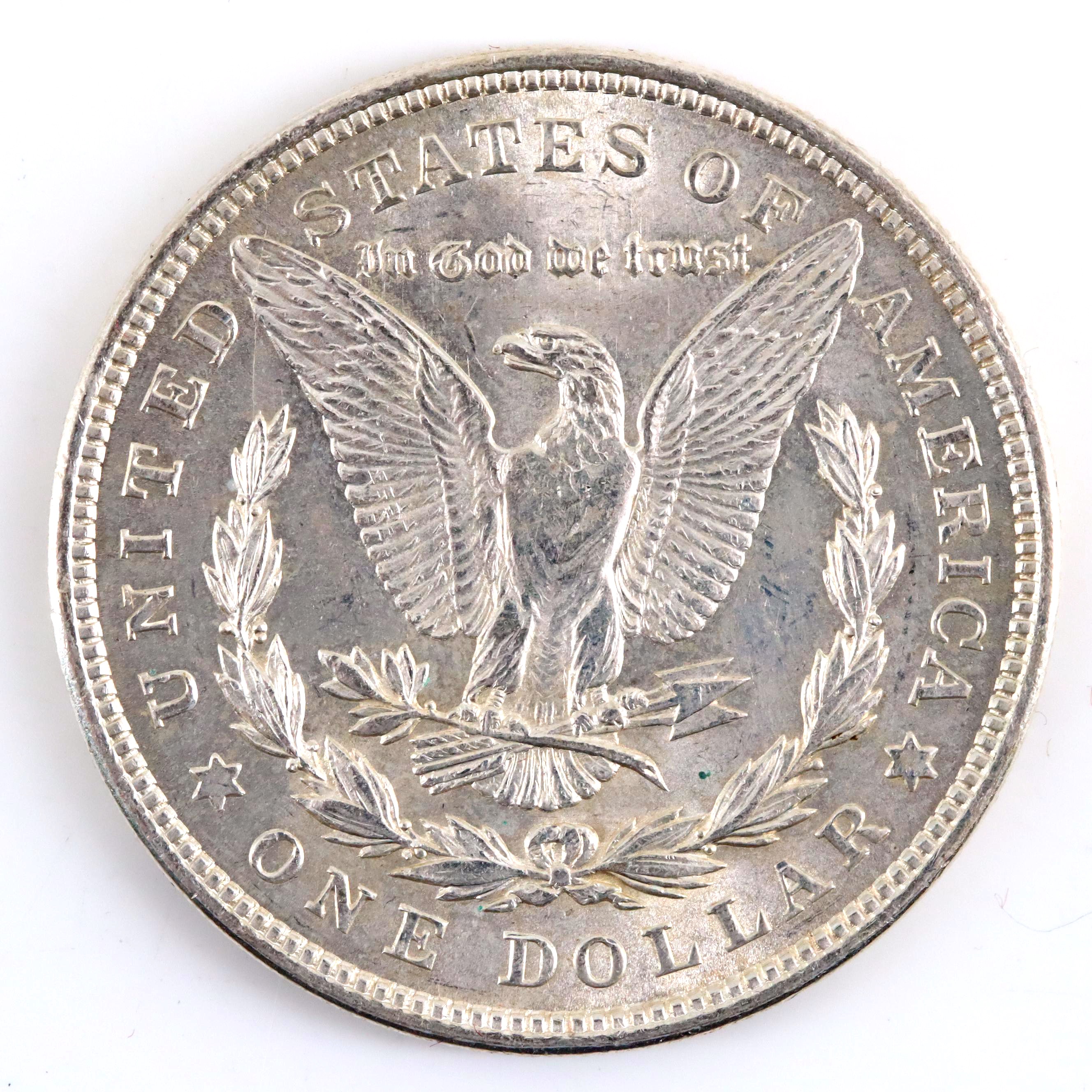 Twenty 1921 Silver Morgan Dollars Including Examples from All Three Mints