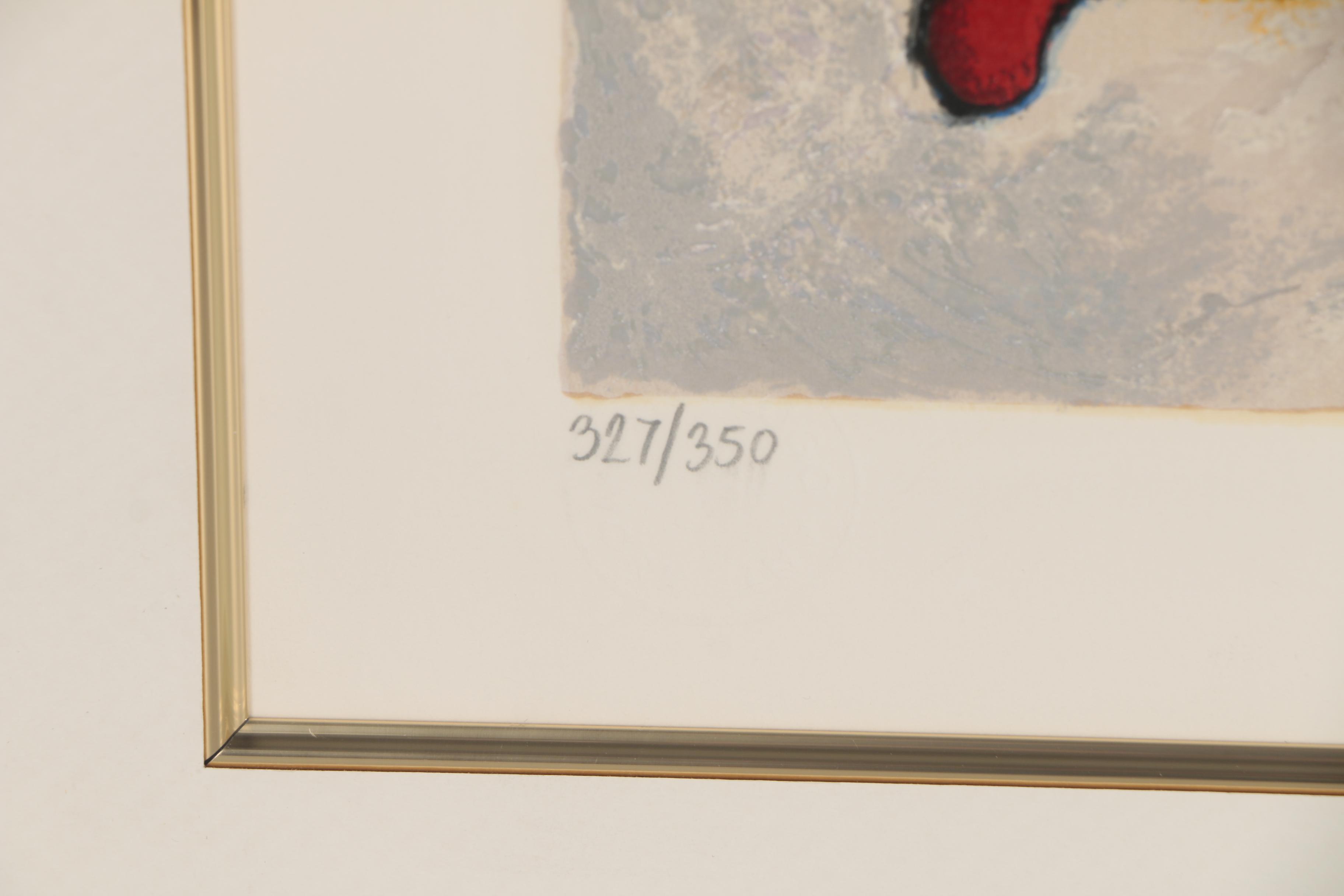 David Schluss Serigraph "Midnight Celebration", 1995