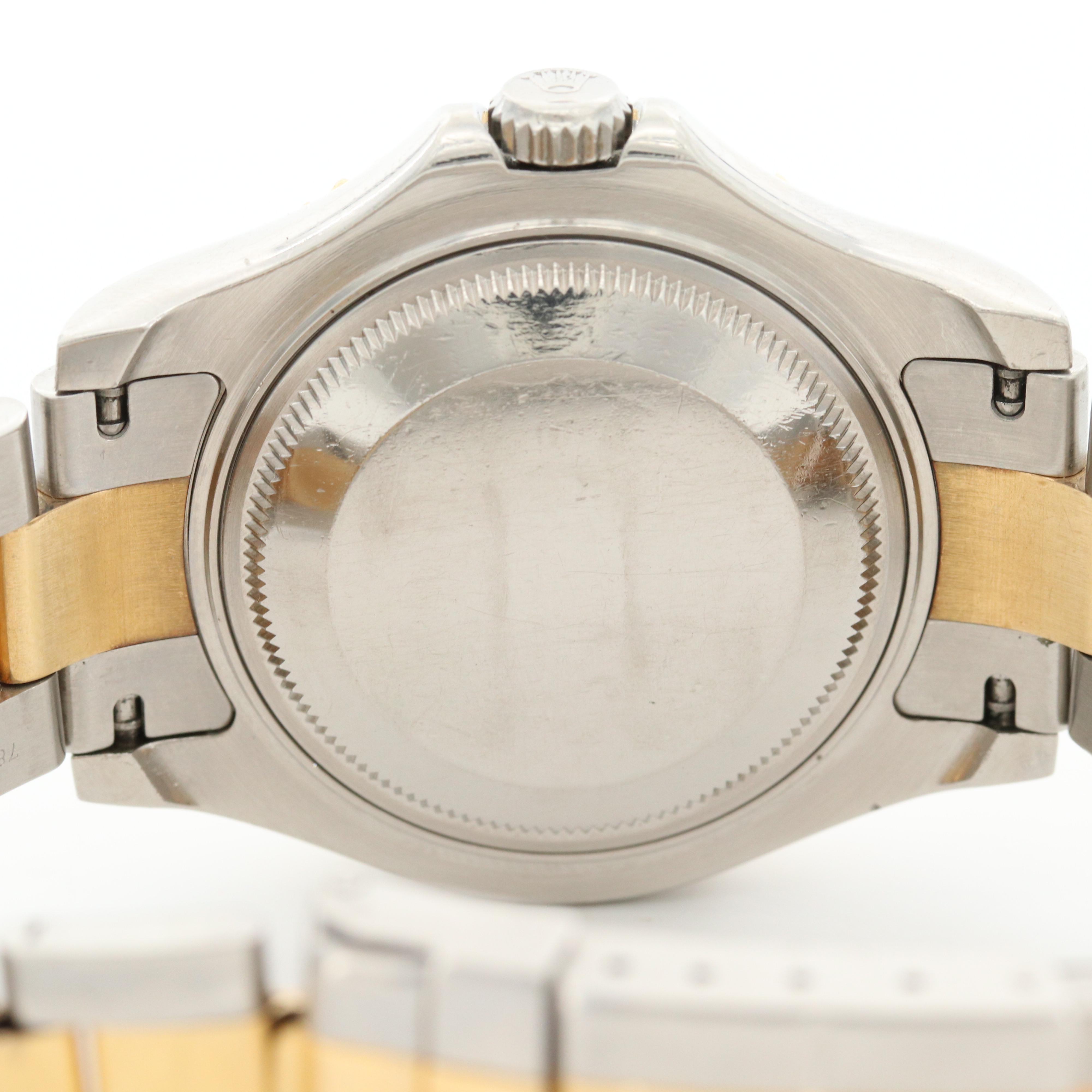 Rolex Yachtmaster Midsize 18K Yellow Gold and Stainless Steel Watch, 1999