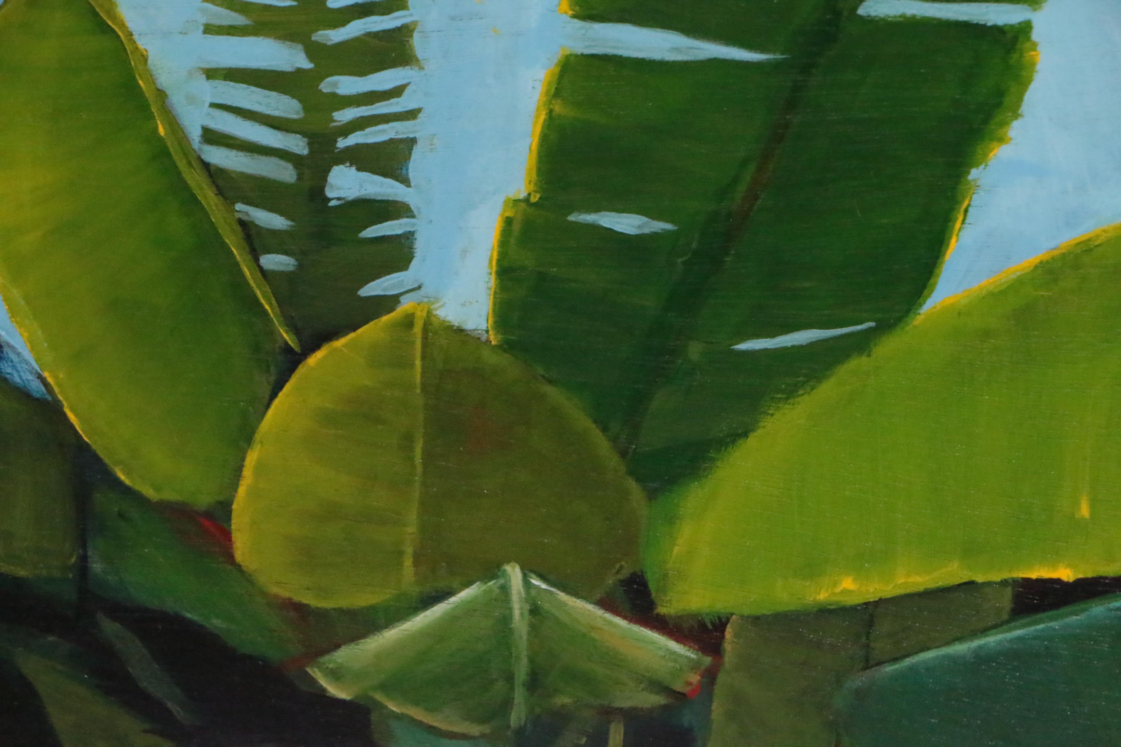 J.C. Hall Acrylic Painting "Tropical"