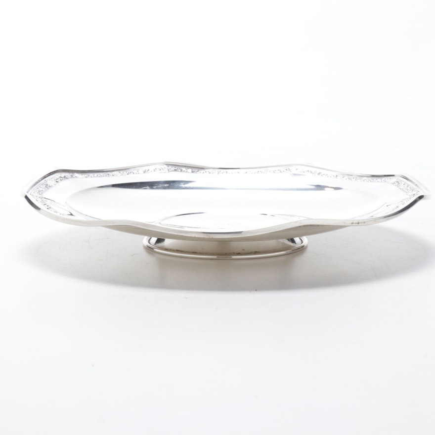 Whiting Manufacturing Co. Sterling Silver Footed Centerpiece Dish