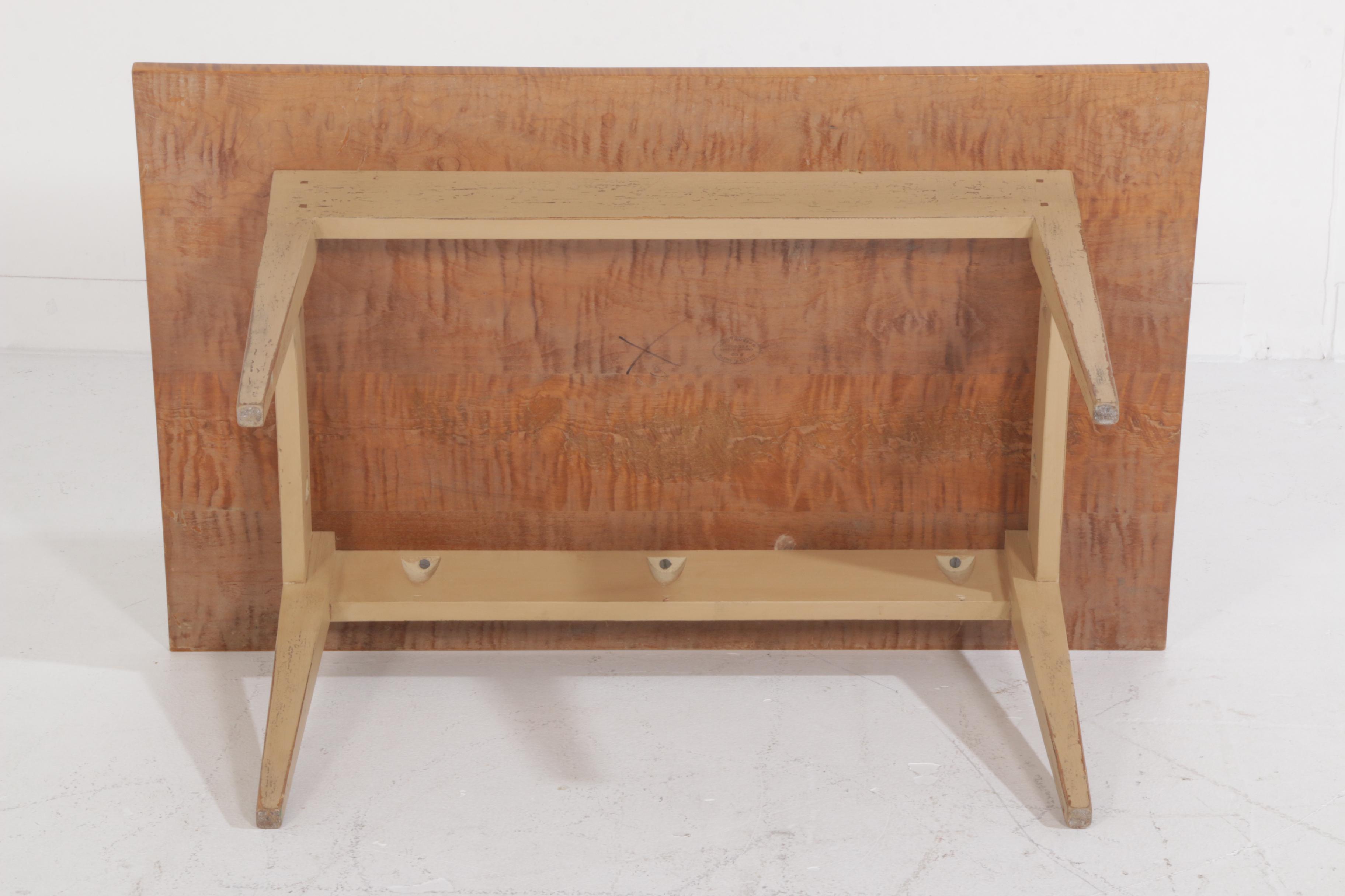 David T. Smith Tiger Maple Coffee Table