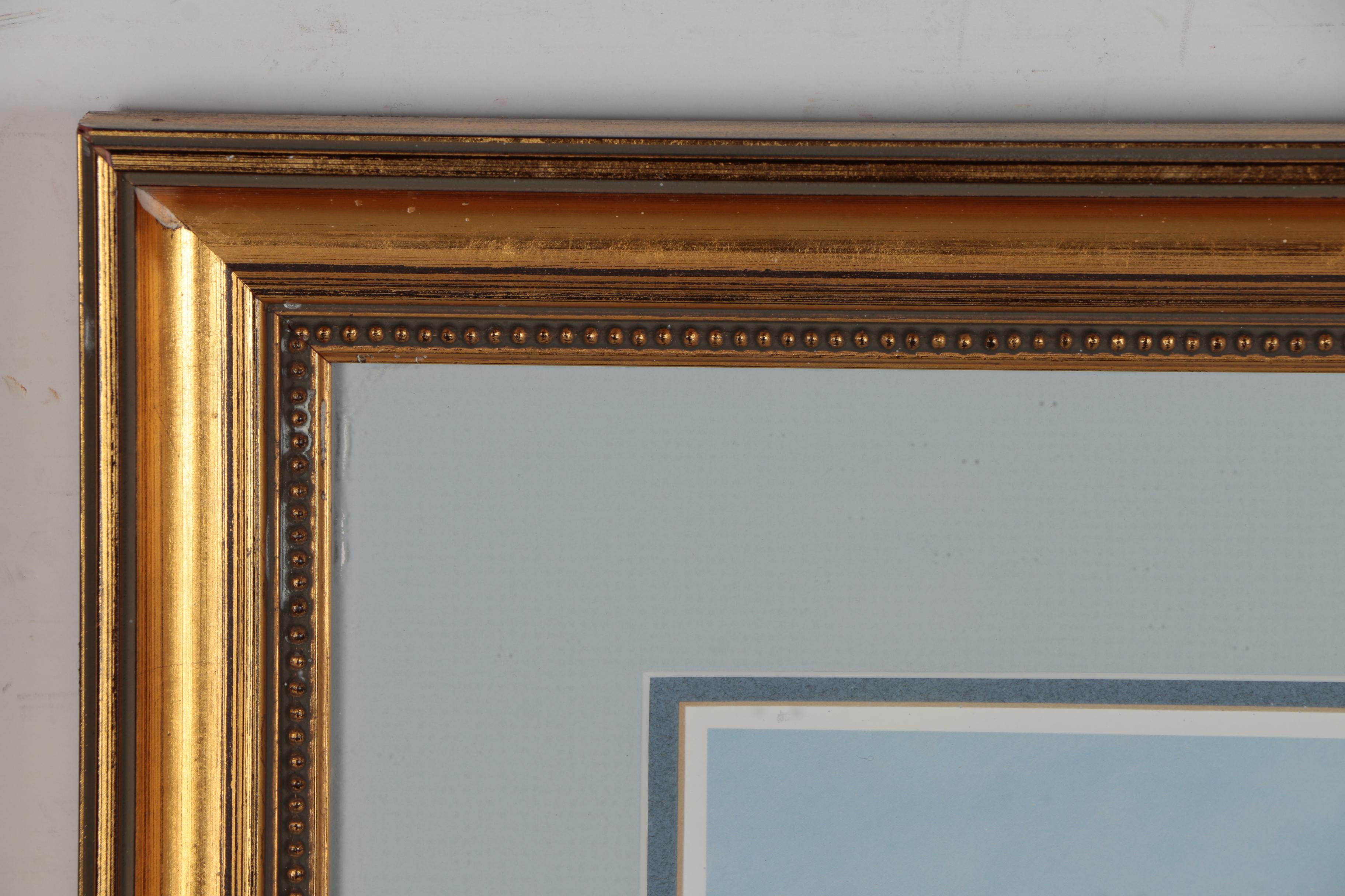 Michael Ringer Offset Lithograph "Frederic Remington Studio - 1000 Islands"