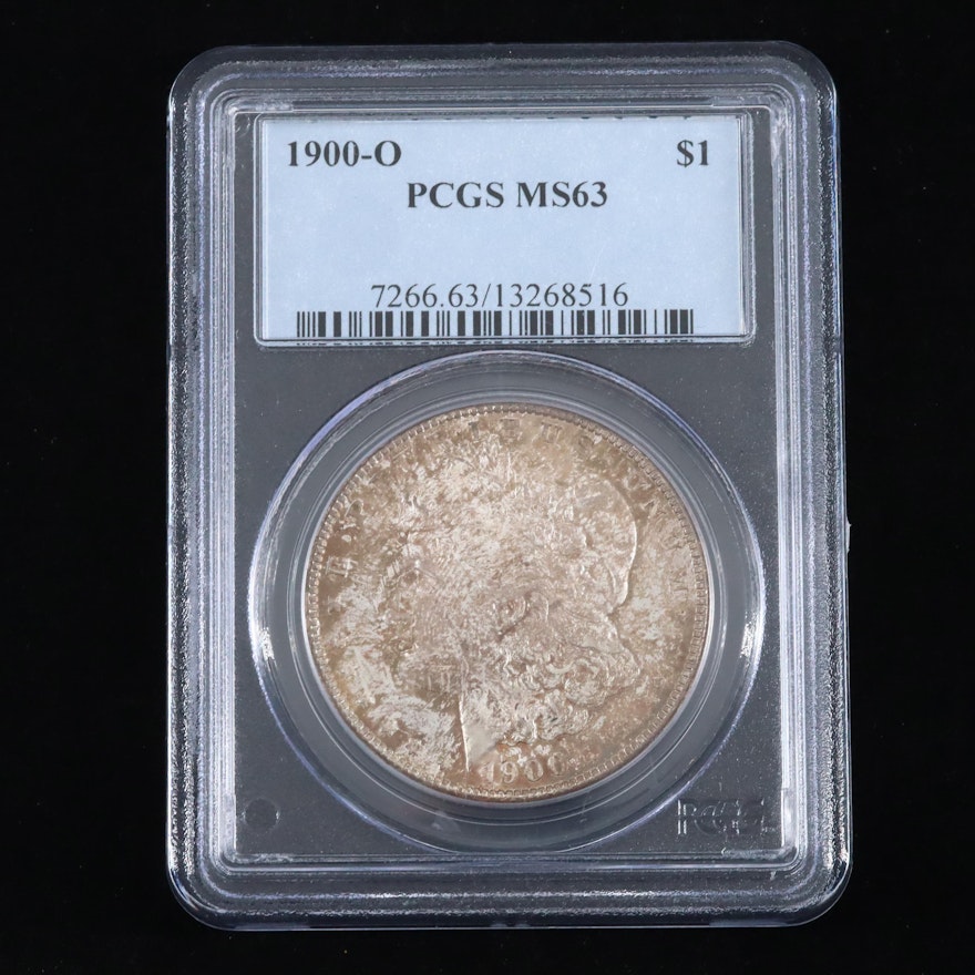 PCGS Graded MS63 1900-O Silver Morgan Dollar