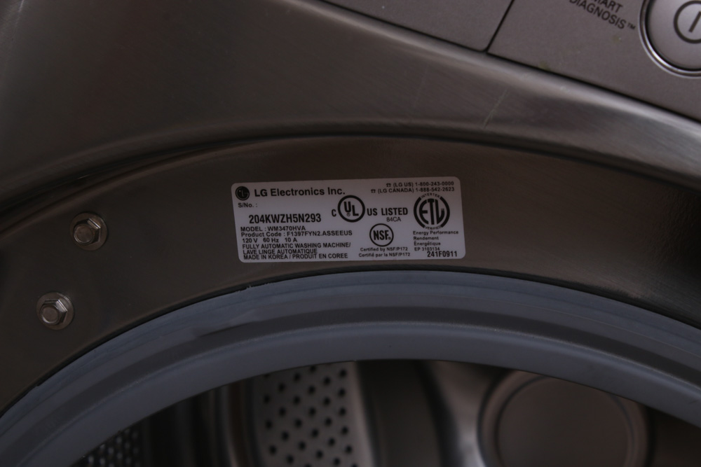 LG Inverter Direct Drive Front-Load Washing Machine
