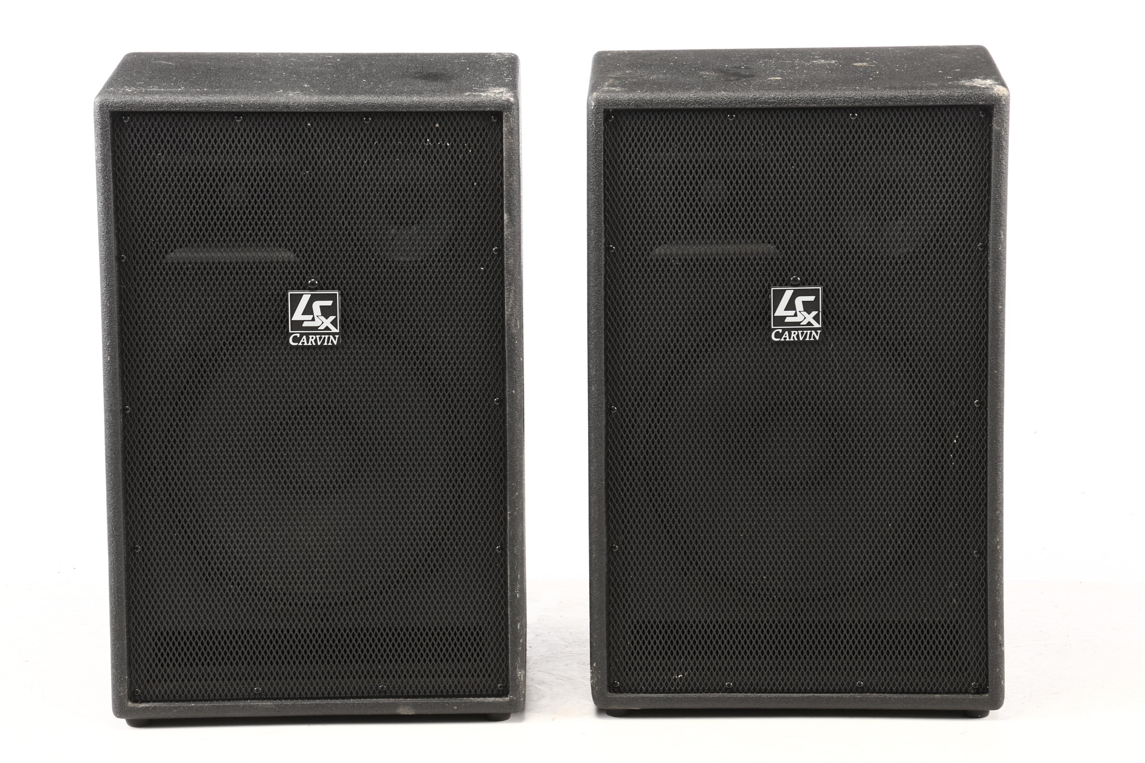 Carvin 3 Way PA Speaker Cabinets