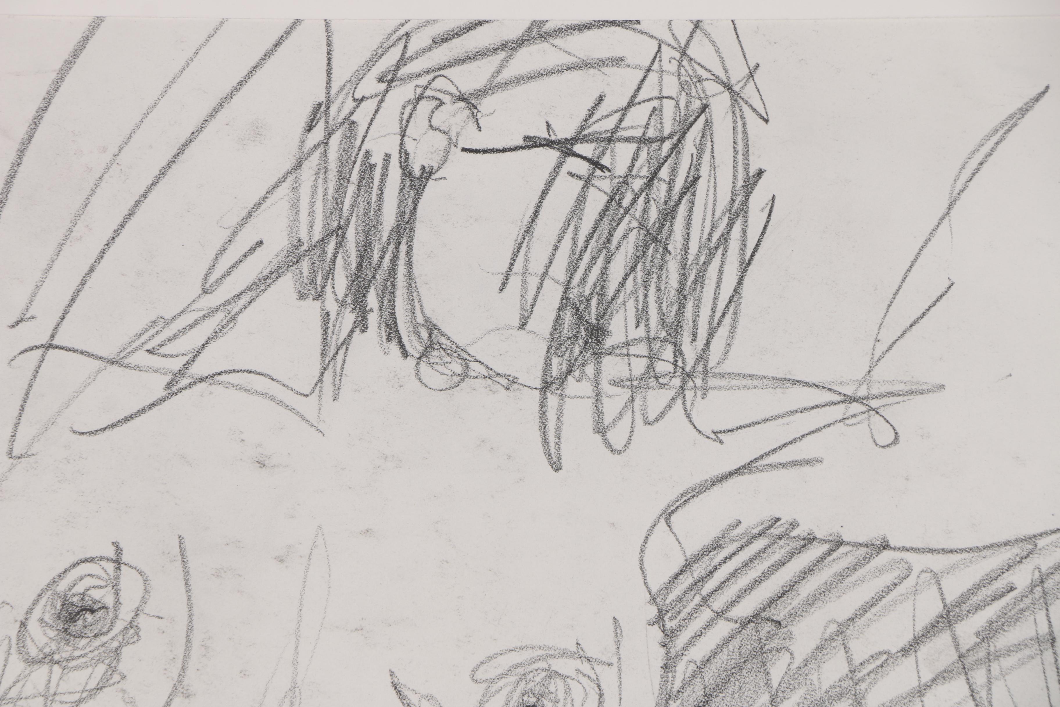 Robbie Kemper Grahpite Drawing "Nude 202"