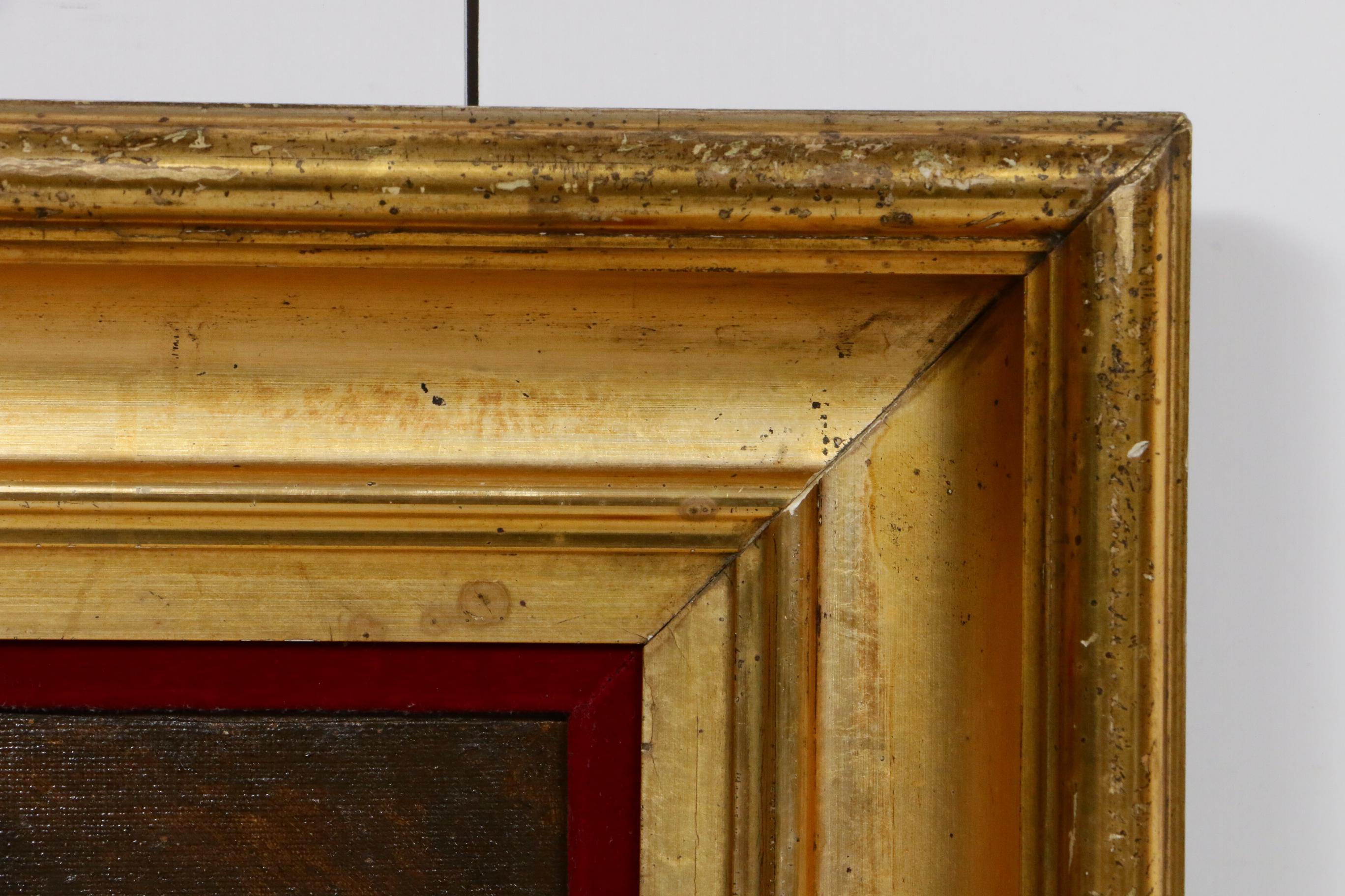 Late19th/Early 20th Century Peasant Woman Portrait Oil Painting