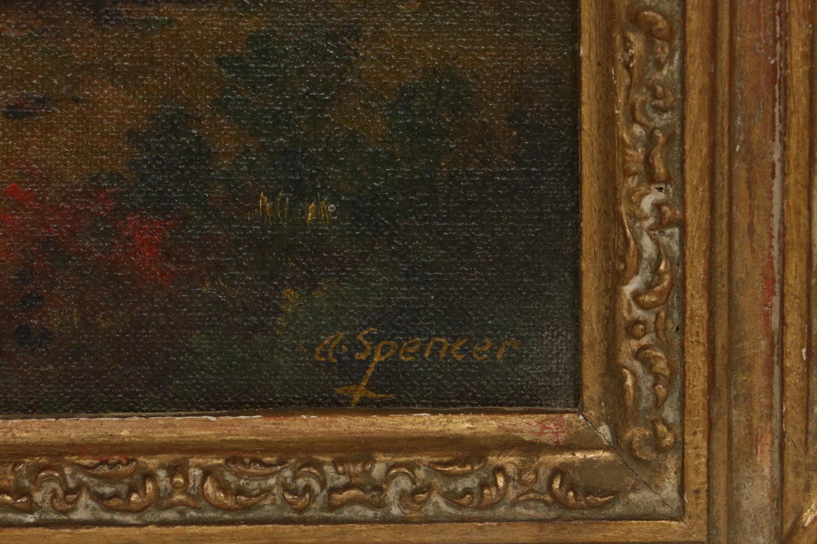 Augustus Spencer Oil Painting "End of Day"