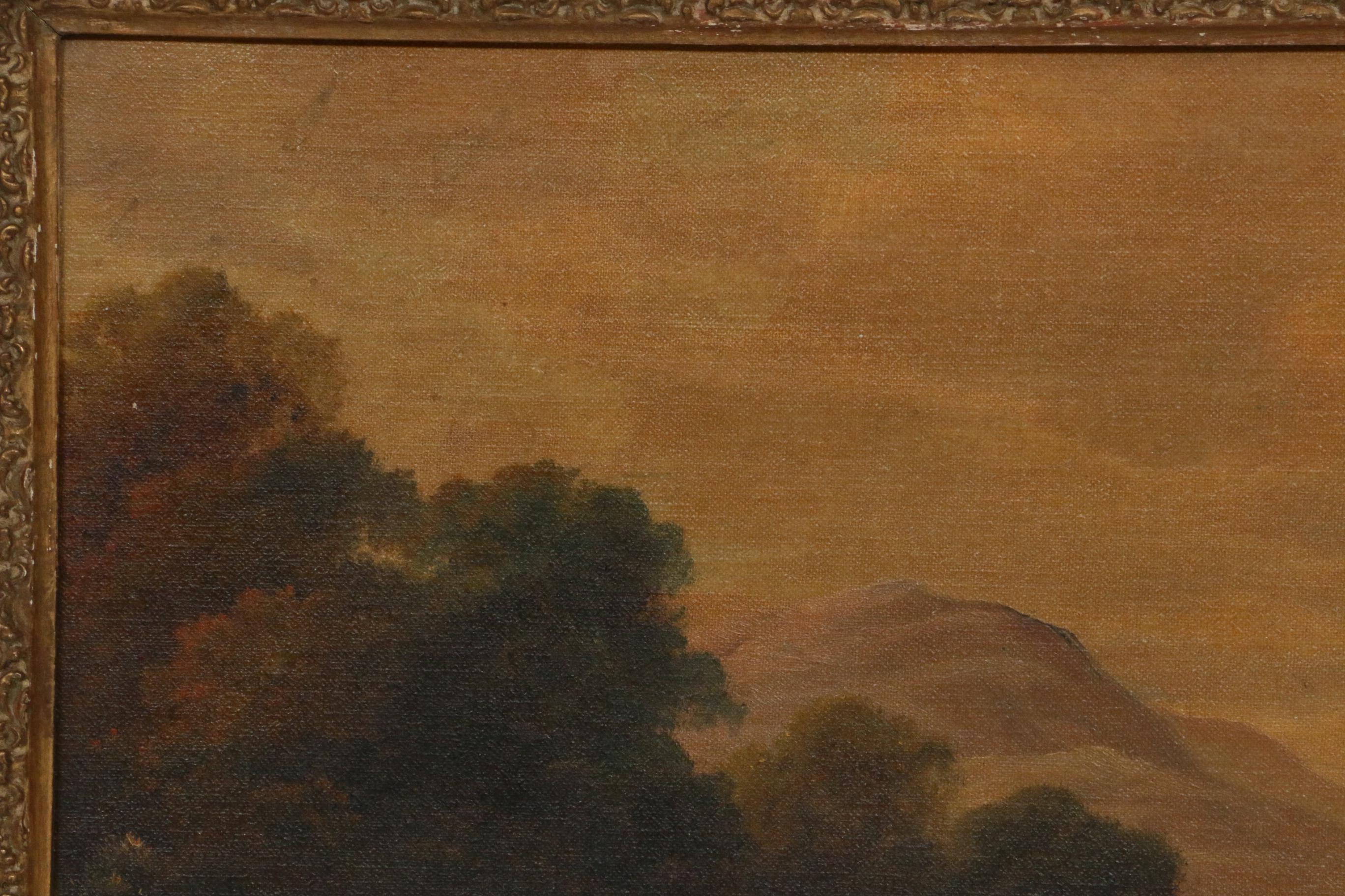 Augustus Spencer Oil Painting "End of Day"