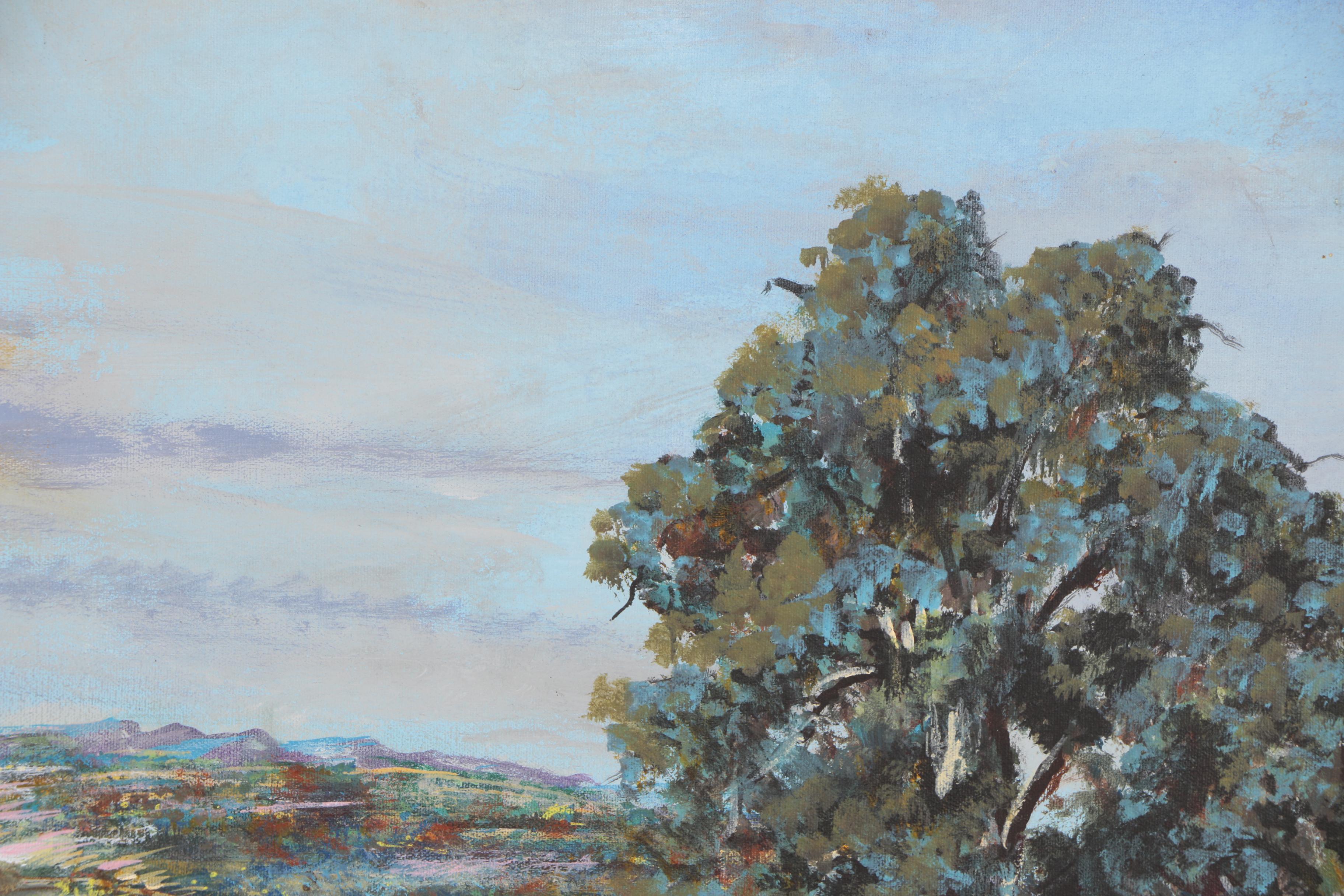 Cecil R Young Jr. Landscape Oil Painting