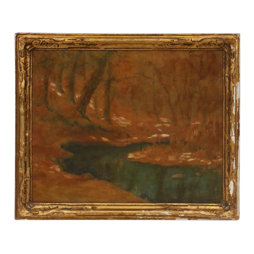 Late 19th/Early 20th Century Landscape Oil Painting