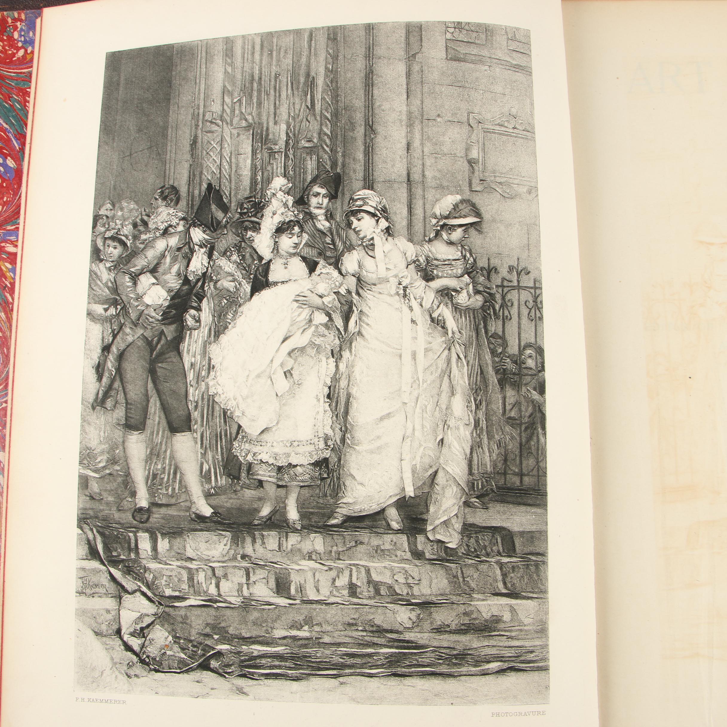 1888 "Art and Artists of Our Time" by Clarence Cook, Volumes I-II