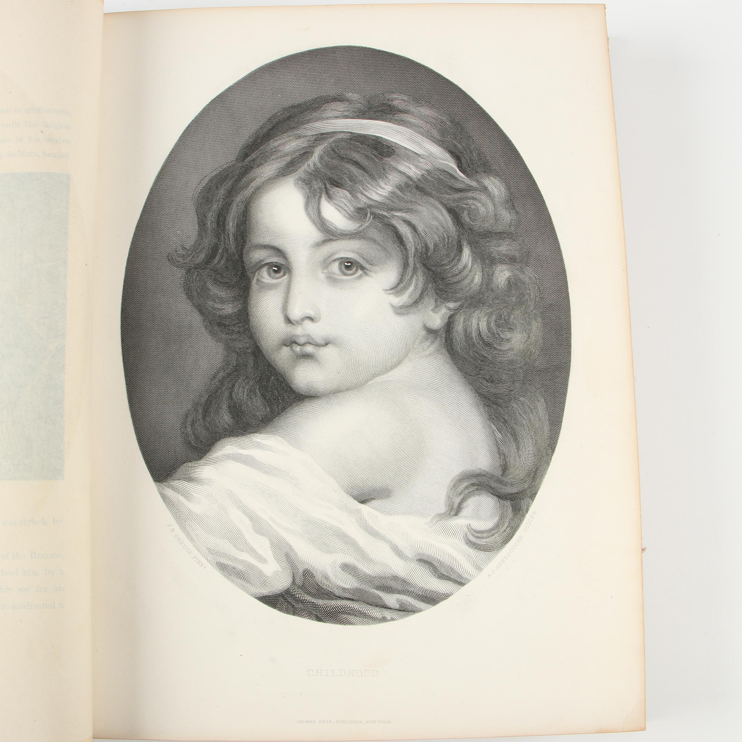 1888 "Art and Artists of Our Time" by Clarence Cook, Volumes I-II