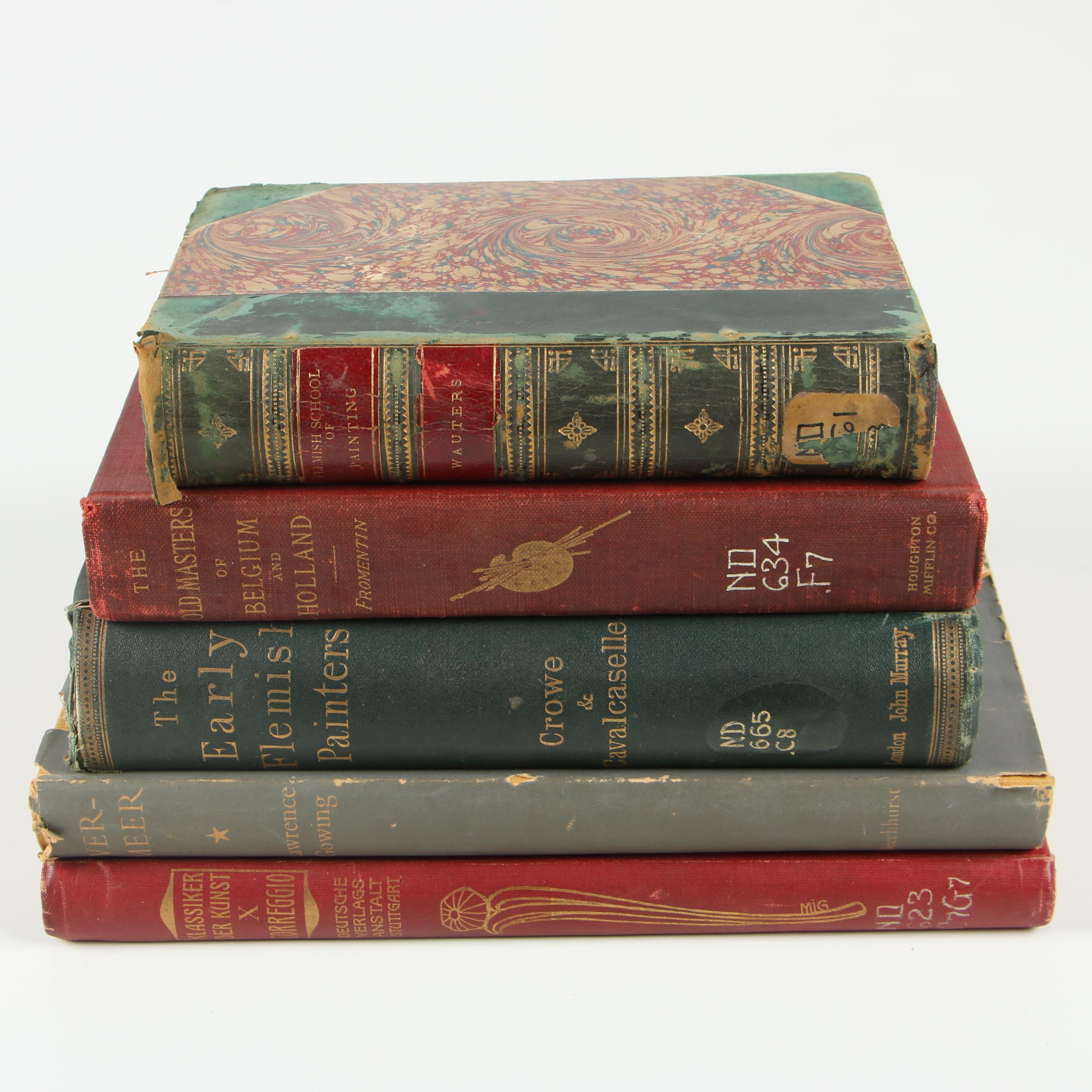 European Artists and Their Works featuring "The Flemish School of Painting"