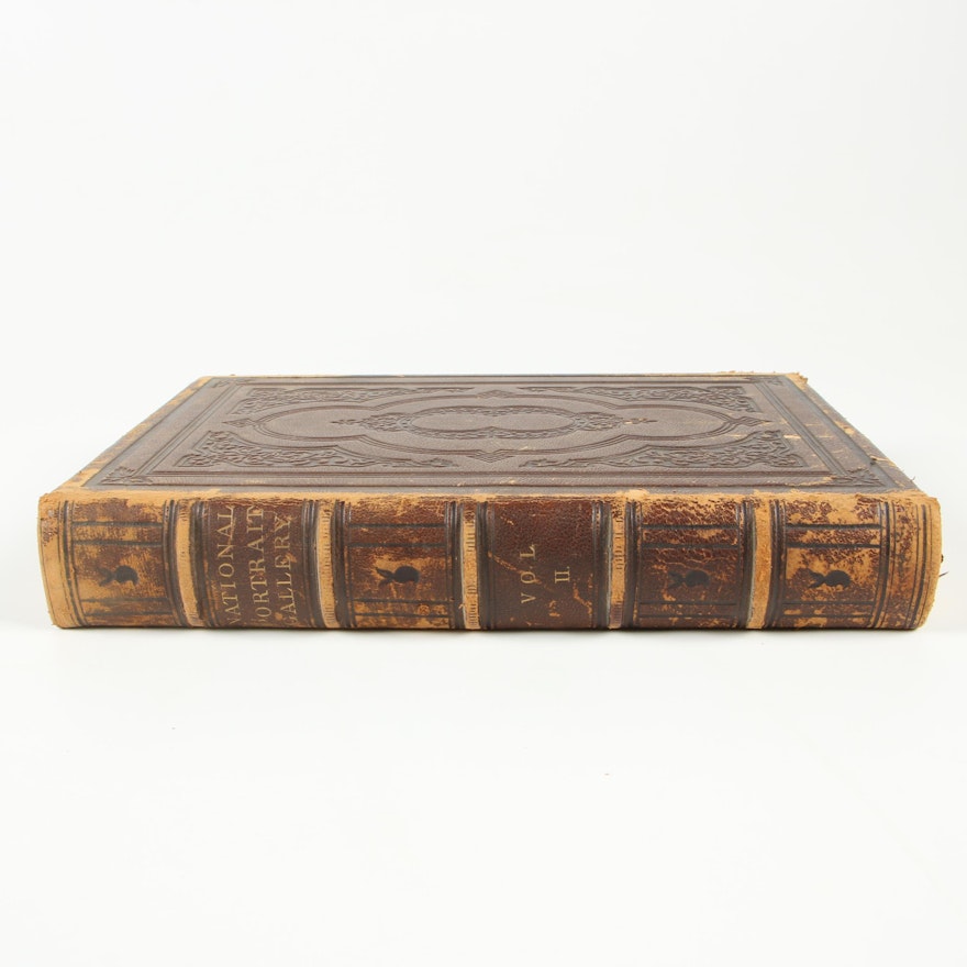 1858 "The National Portrait Gallery of Distinguised Americans" Volume II