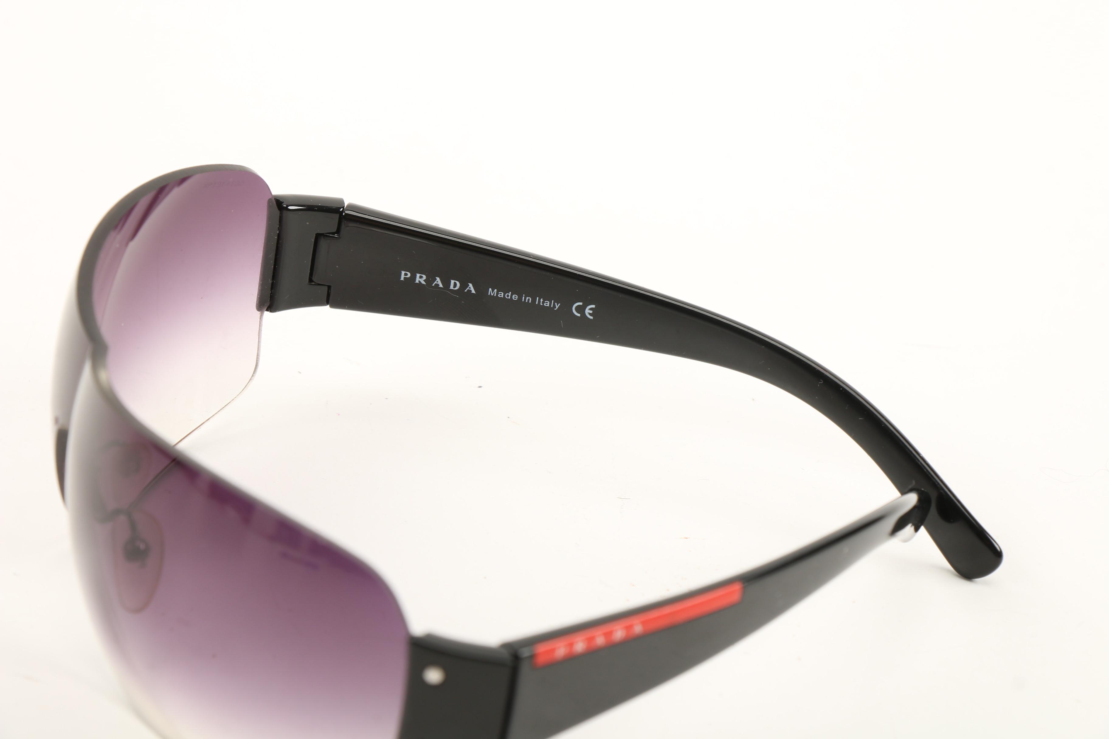 Prada Sport SPS07F Linea Rossa Wrap Unisex Sunglasses