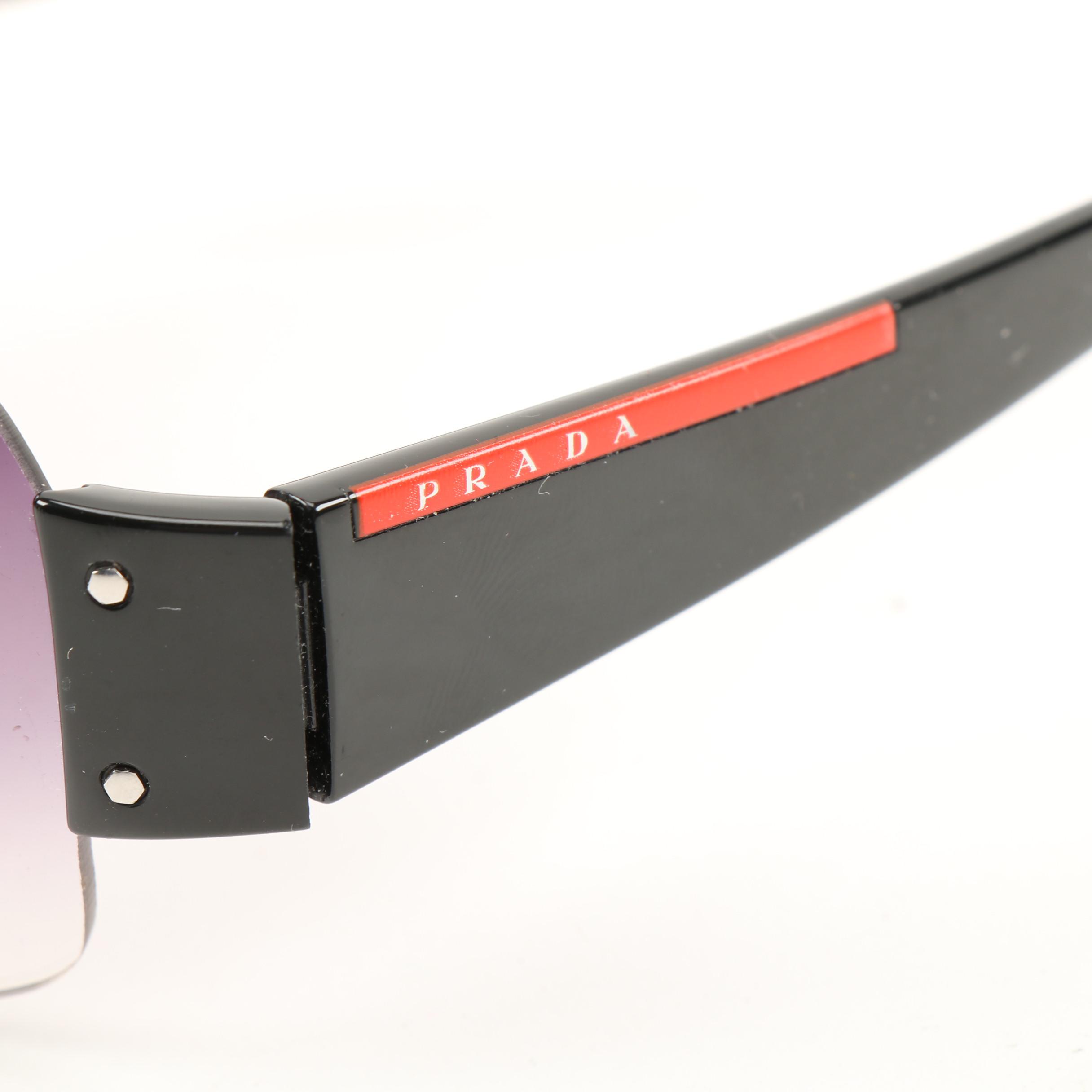 Prada Sport SPS07F Linea Rossa Wrap Unisex Sunglasses