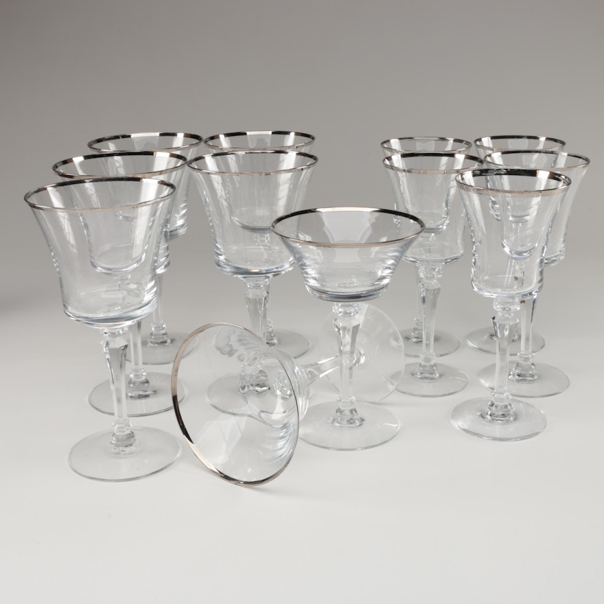 Tiffin "Riviera" Glass Stemware, 1967–1978