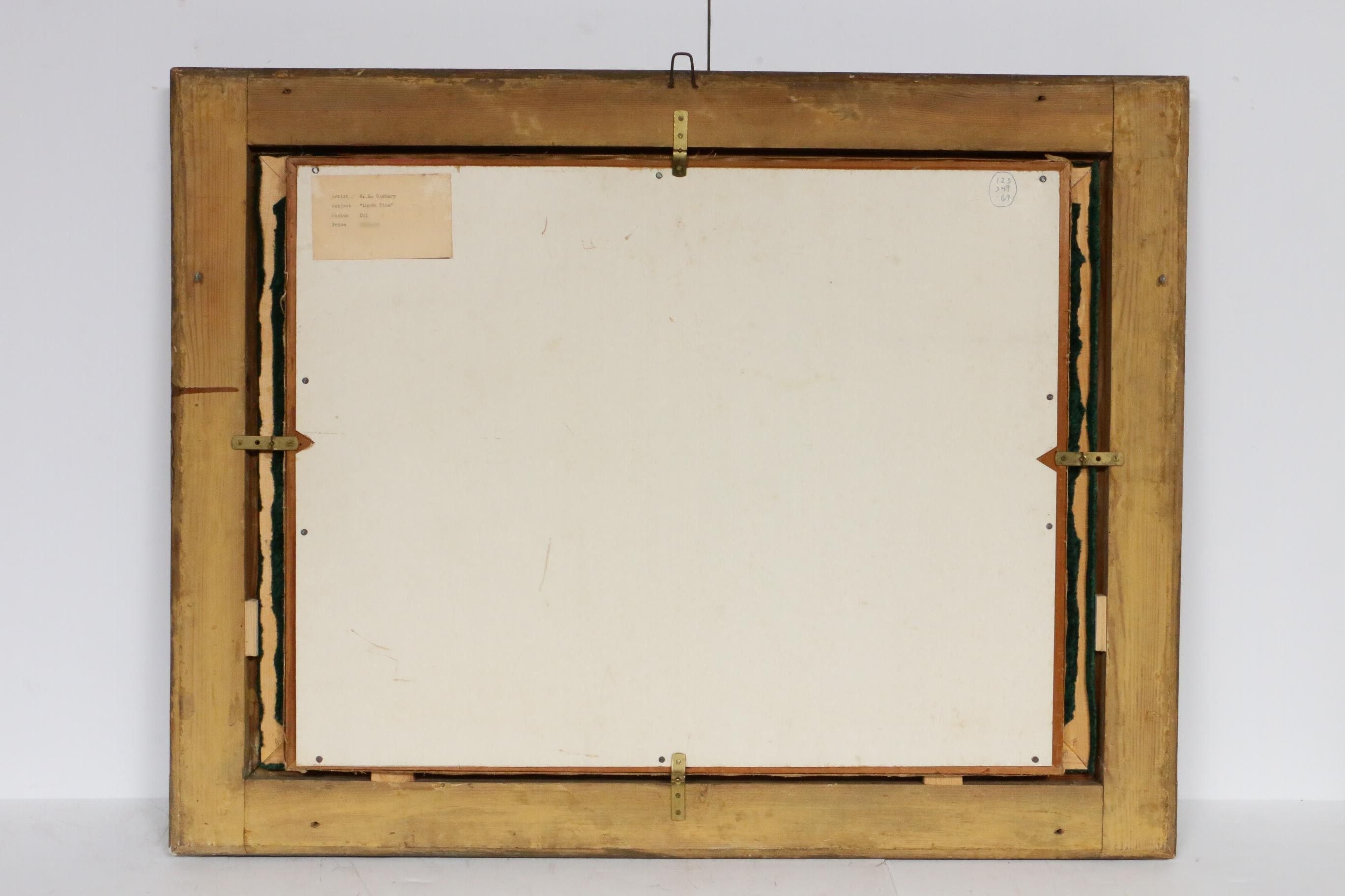 Harry Lee Gadbury Oil Painting "Lunch Time"