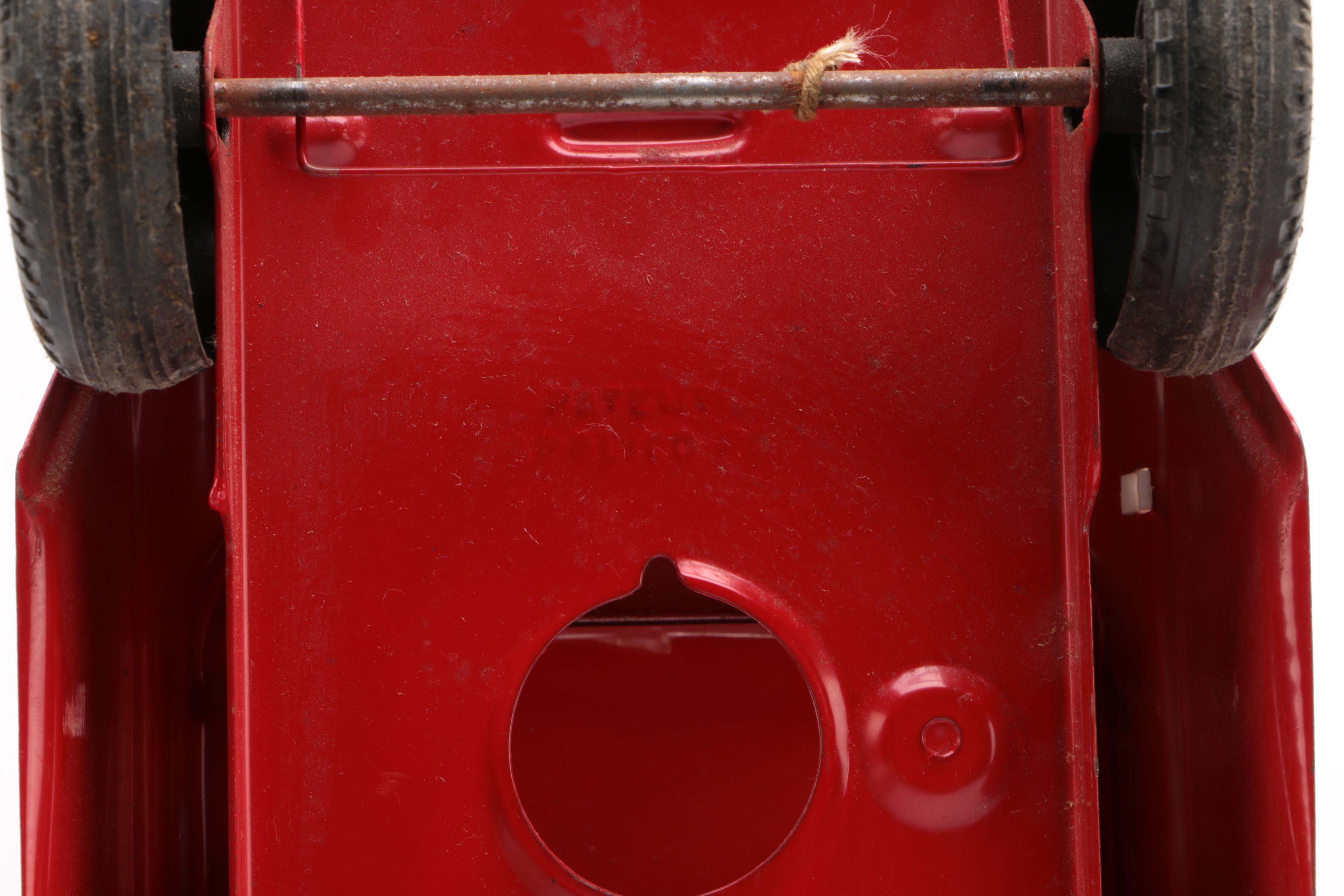 Buddy L Pressed Steel Texaco Oil Semi Truck with Trailer, Early 1960s