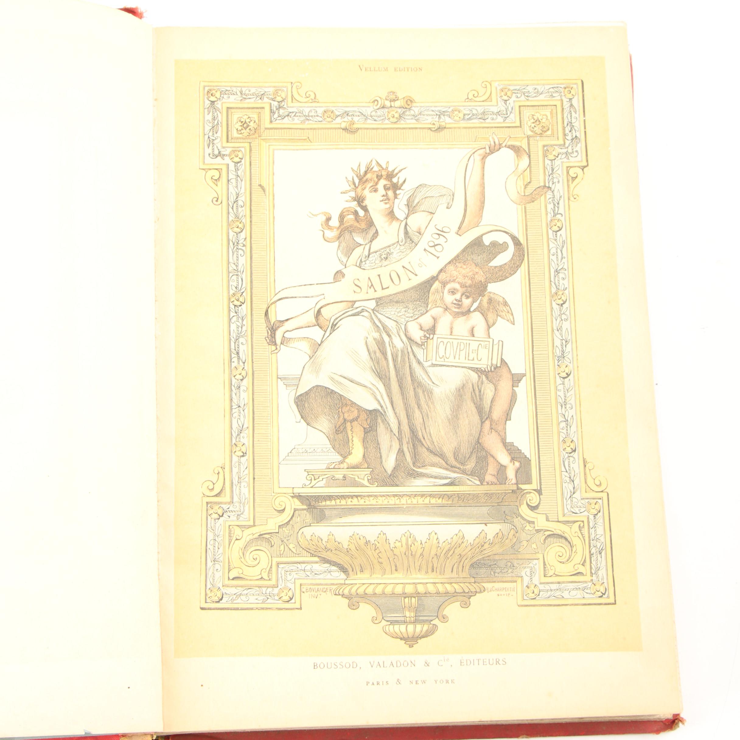 Antique "Goupil's Paris Salon of 1896" and "The Magazine of Art"