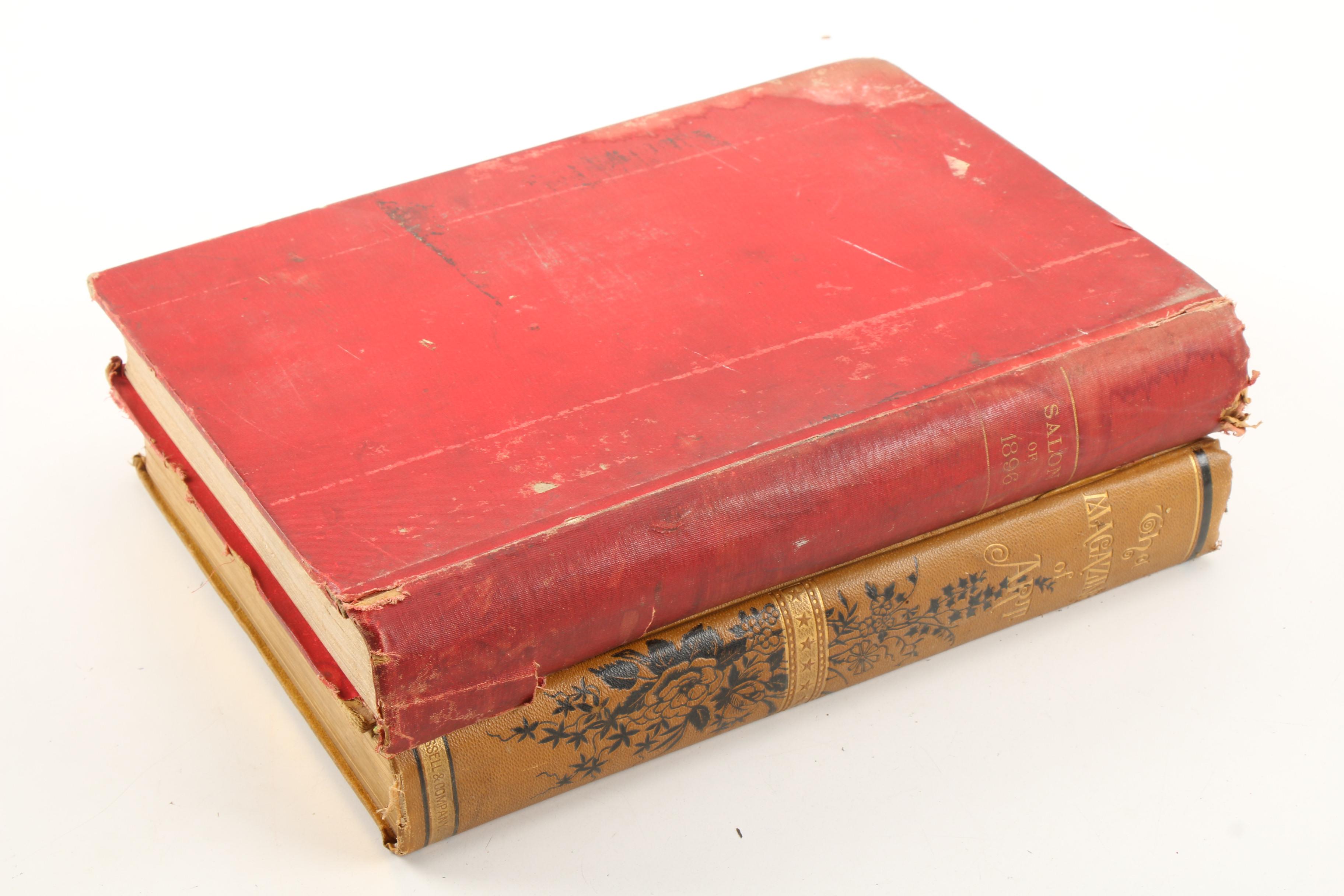Antique "Goupil's Paris Salon of 1896" and "The Magazine of Art"