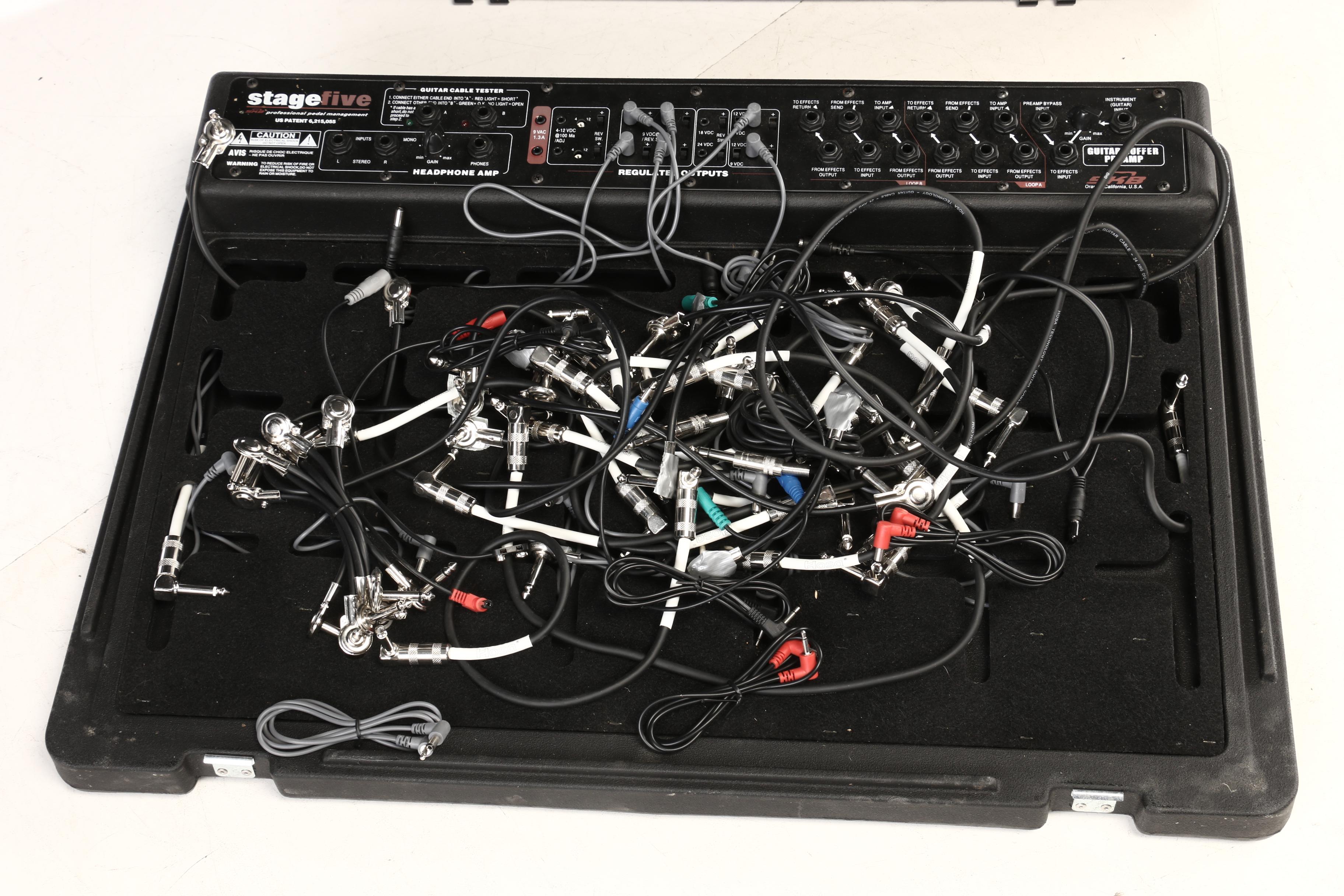 SKB Stage Five Pedal Management Boards with Cases