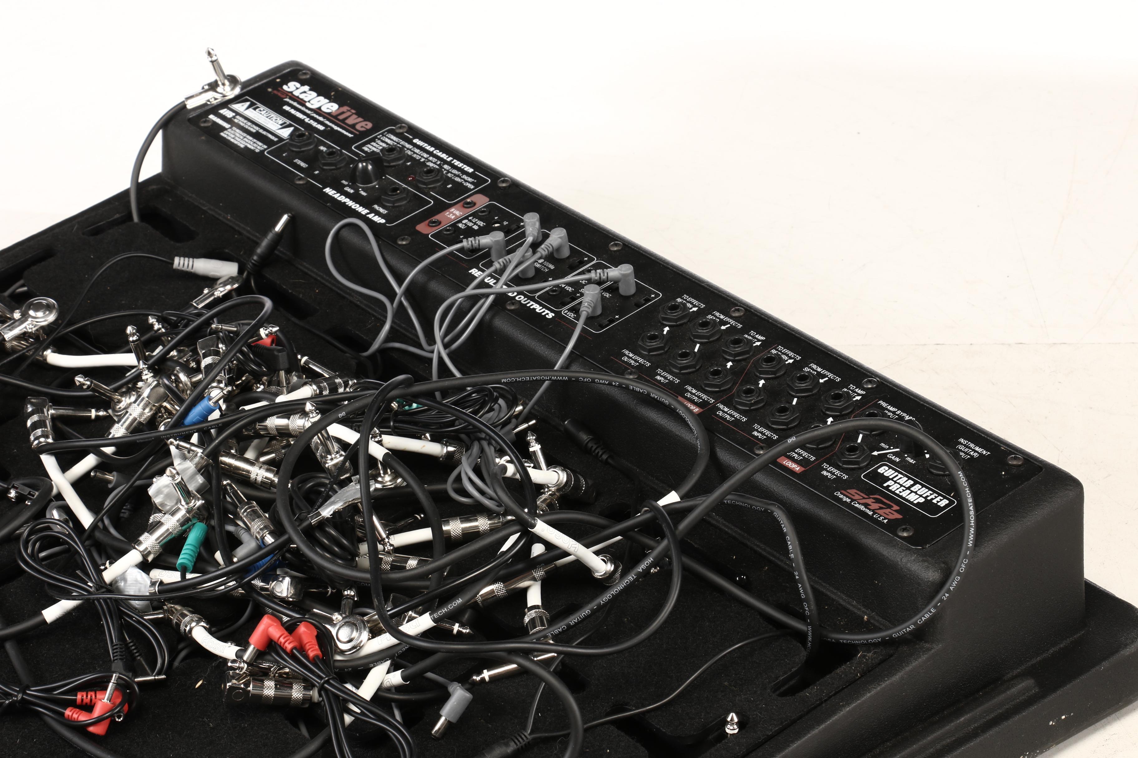 SKB Stage Five Pedal Management Boards with Cases