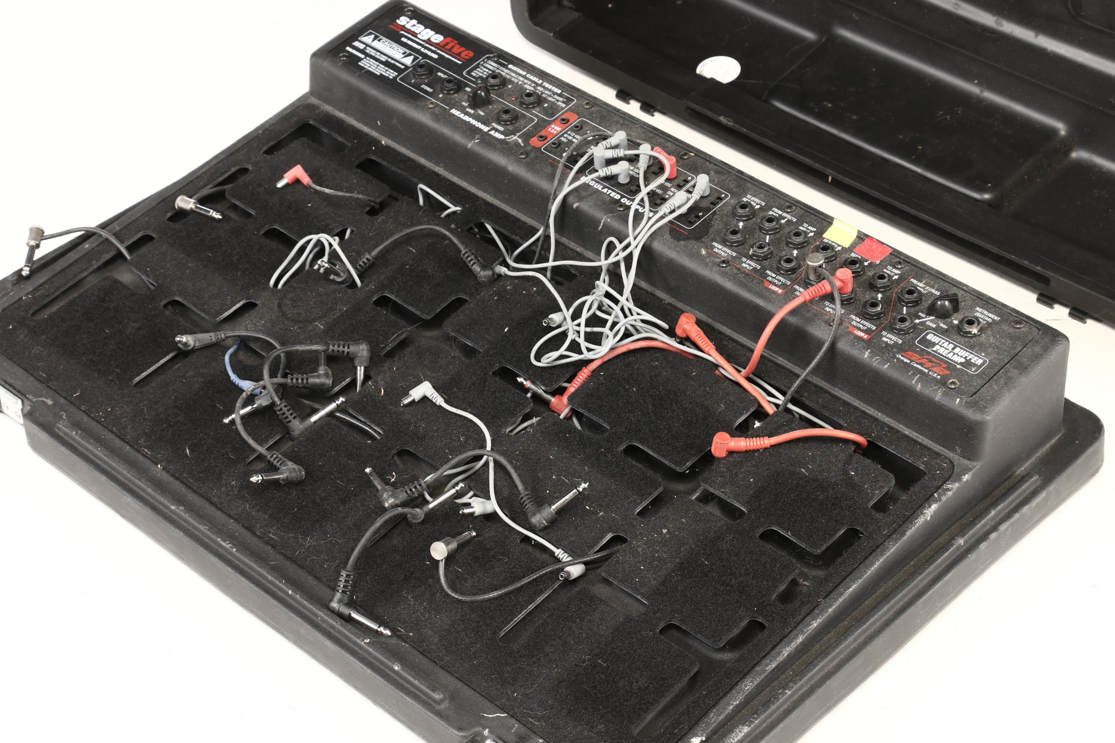 SKB Stage Five Pedal Management Boards with Cases