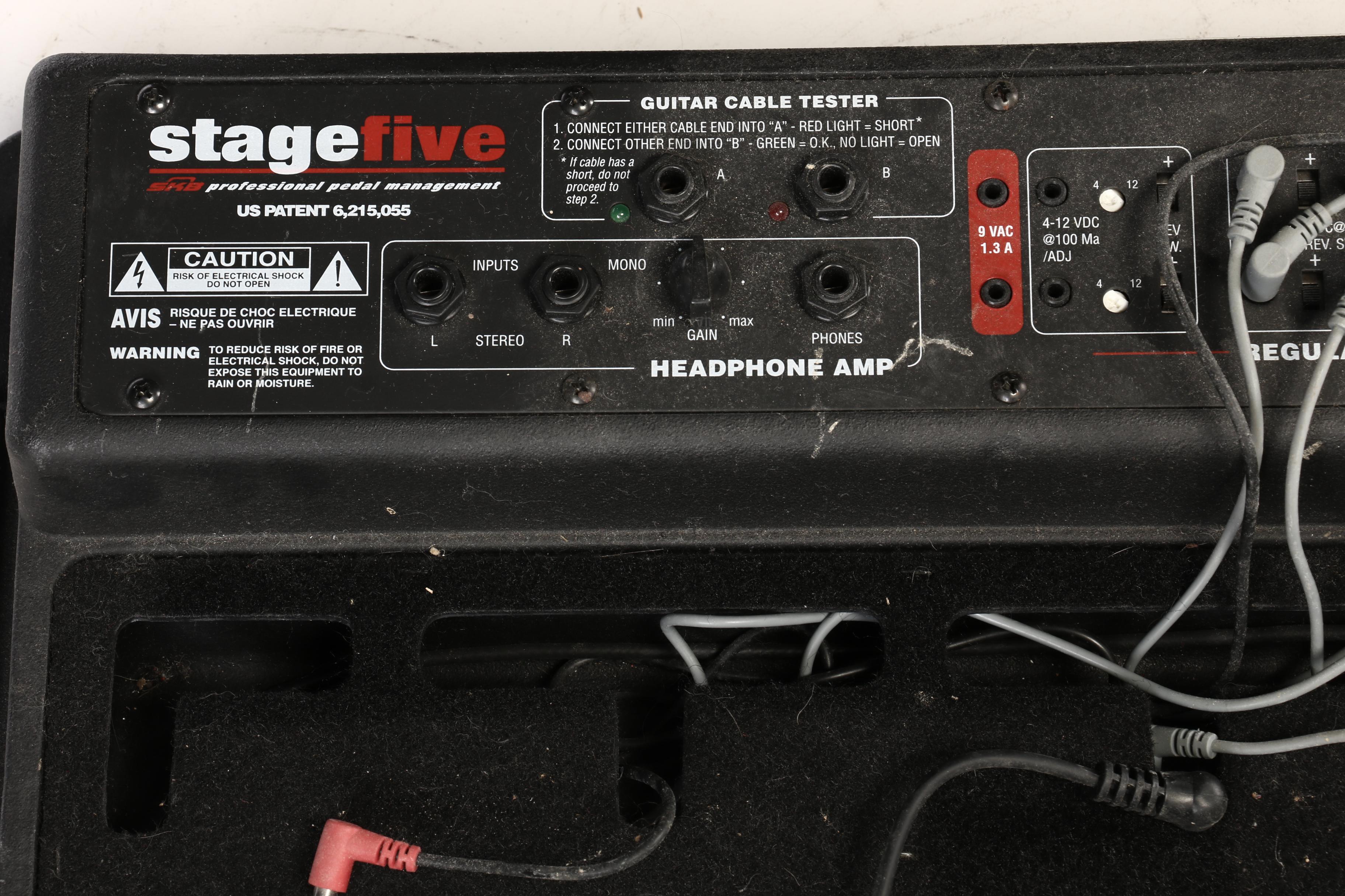 SKB Stage Five Pedal Management Boards with Cases