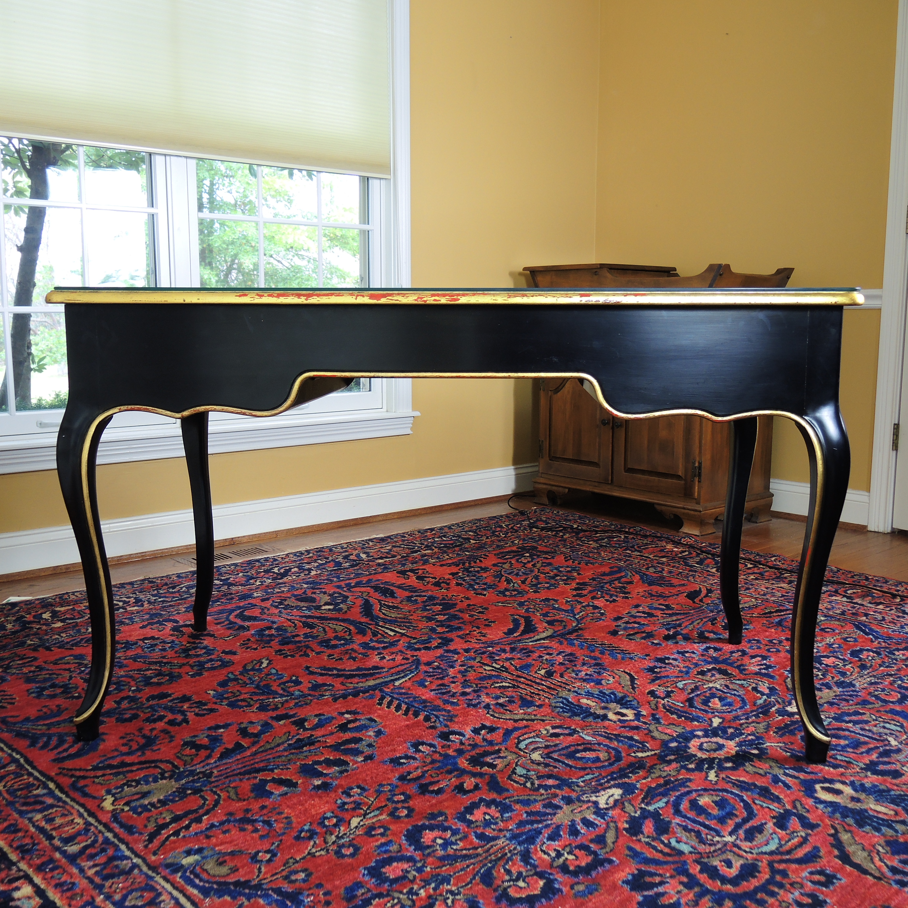 Baker Museum Reproduction Louis XV Bureau  Desk and Chair