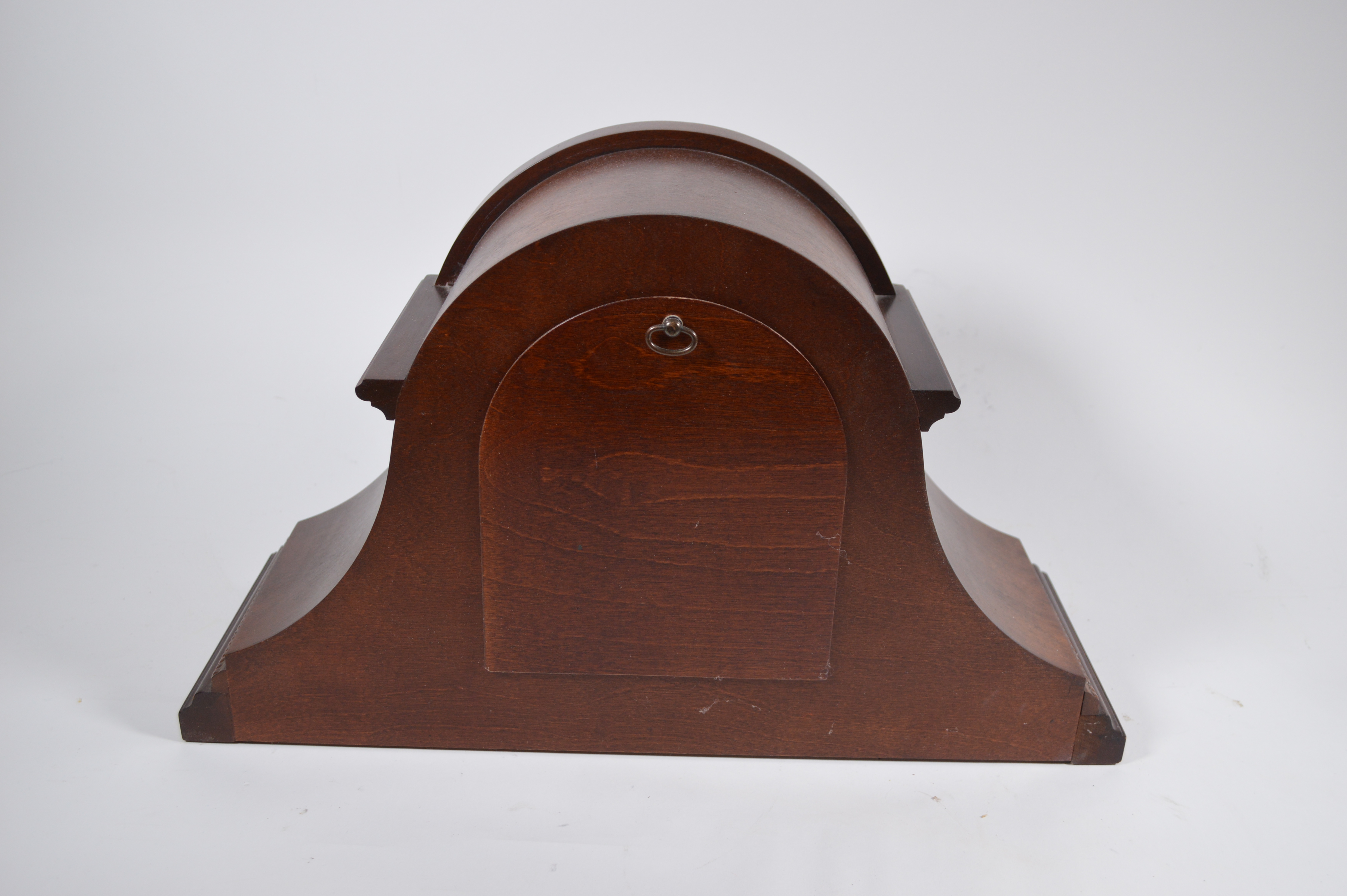 Howard Miller Burl Accent Dual Chime Mantel Clock