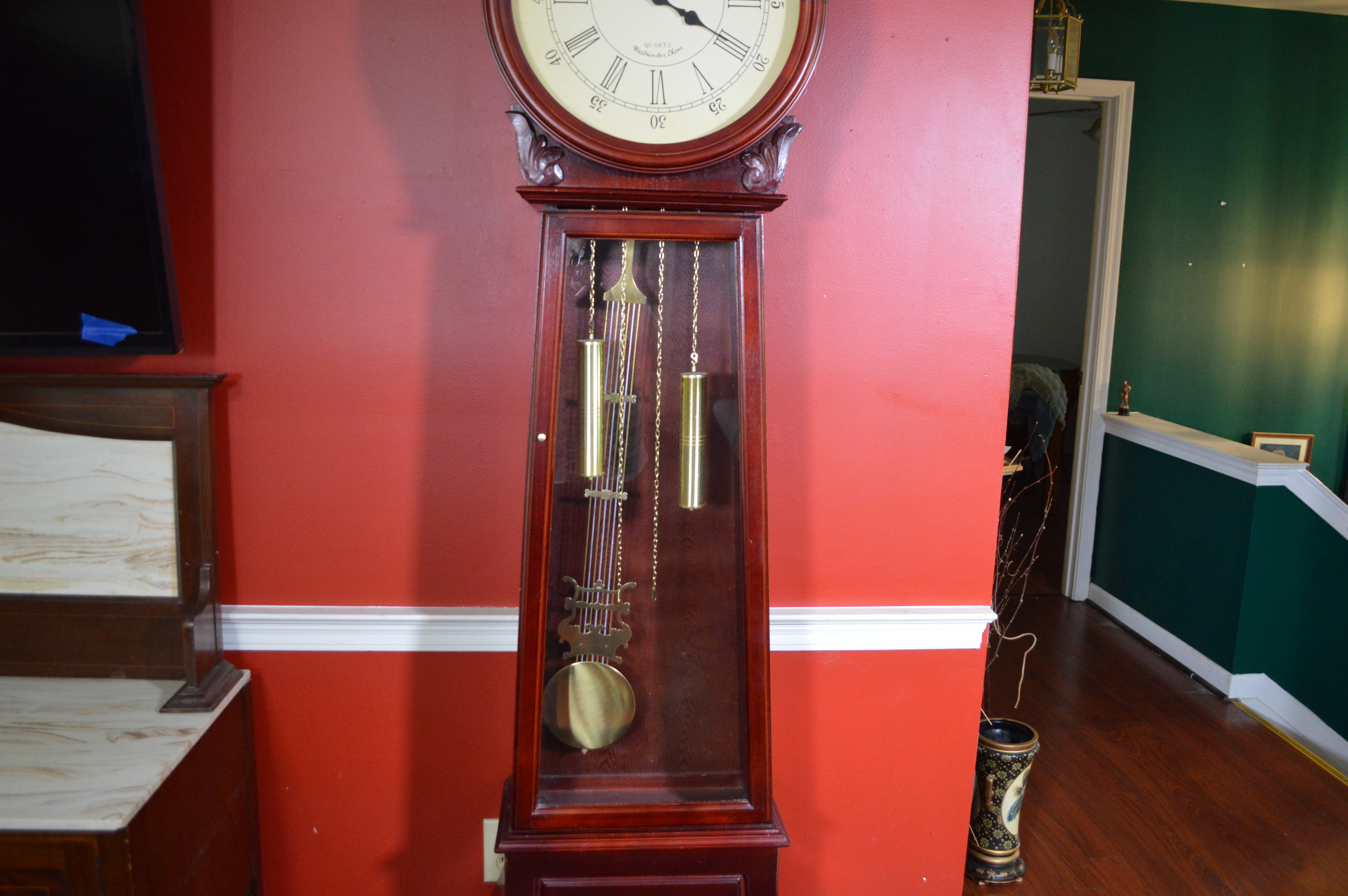 Daniel Dakota Westminster Chime Grandfather Clock