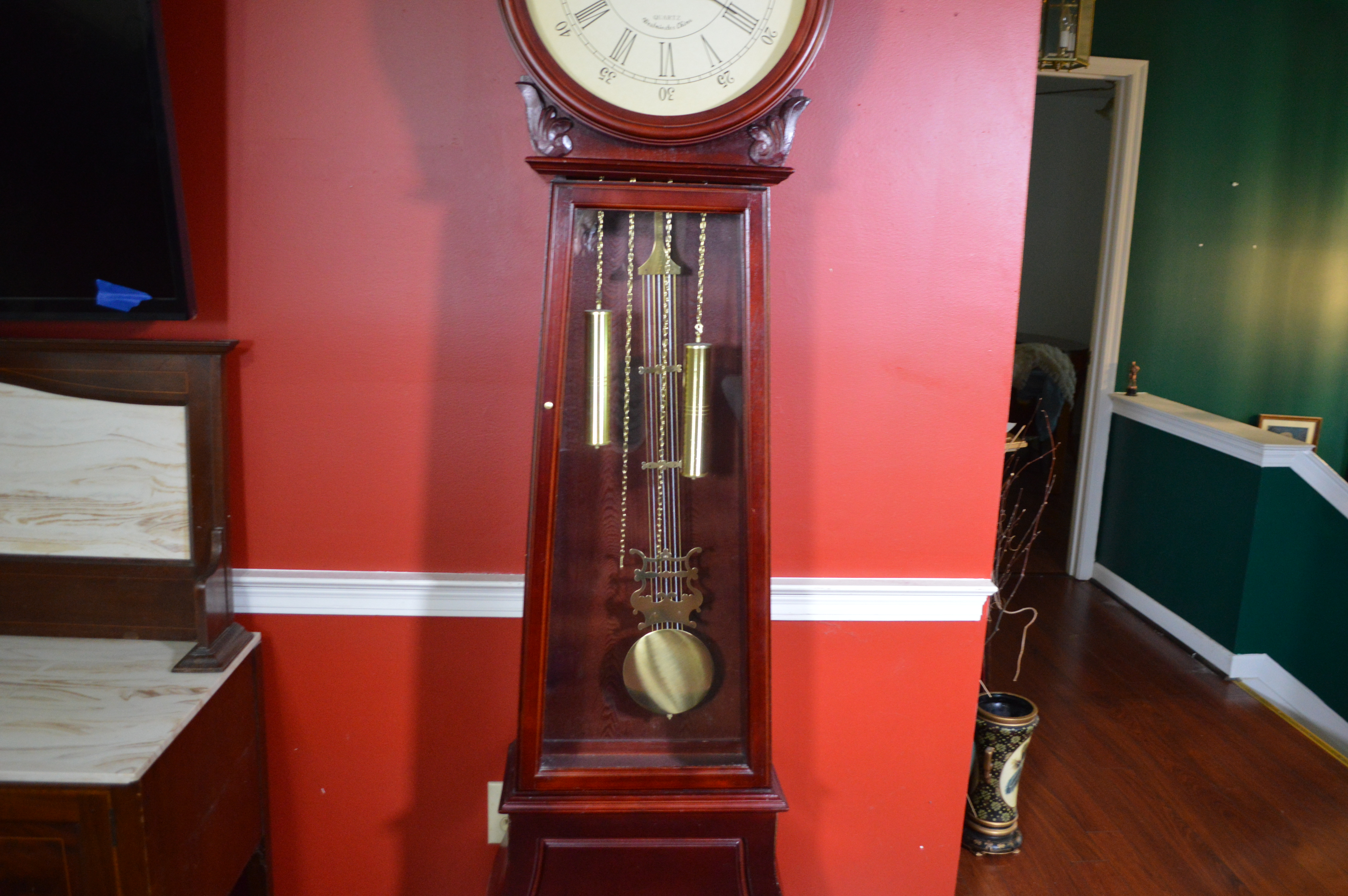 Daniel Dakota Westminster Chime Grandfather Clock
