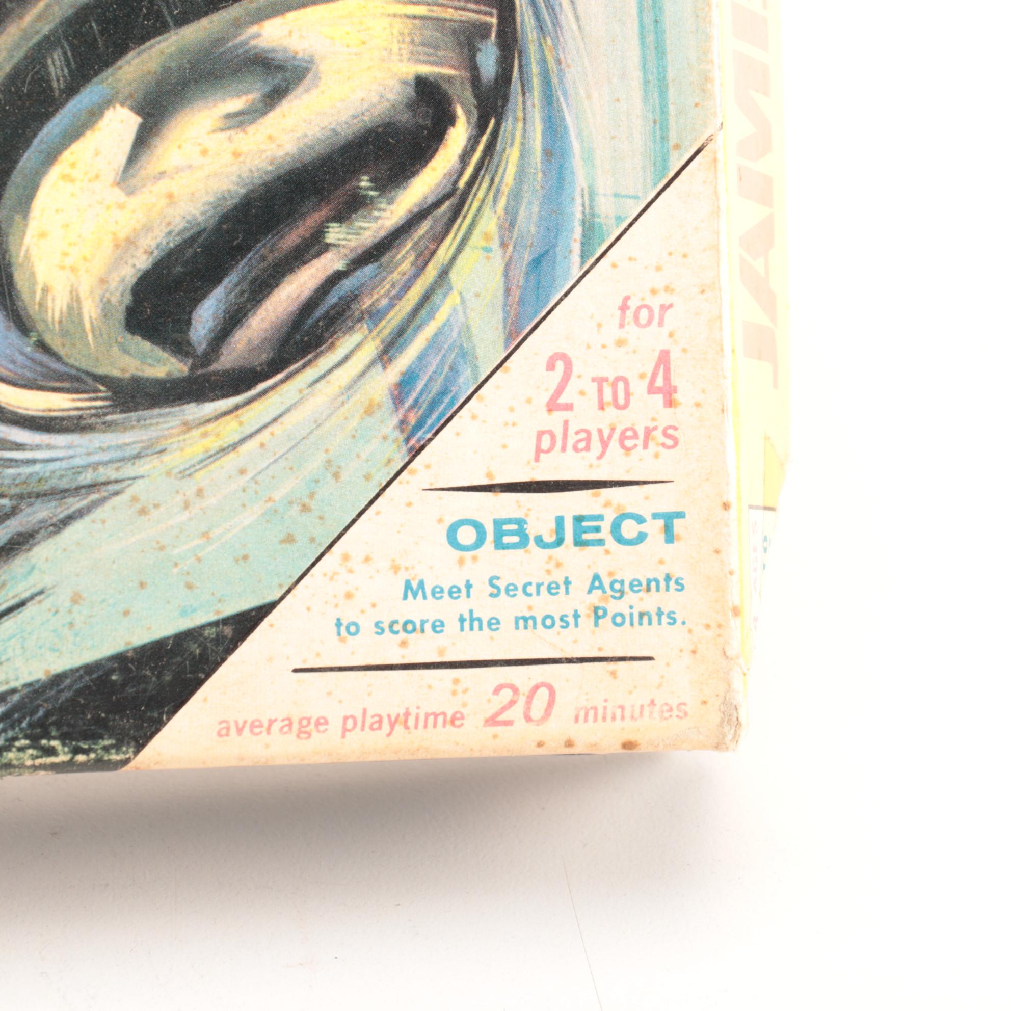 Milton Bradley James Bond "Secret Agent 007" Board Game, 1964