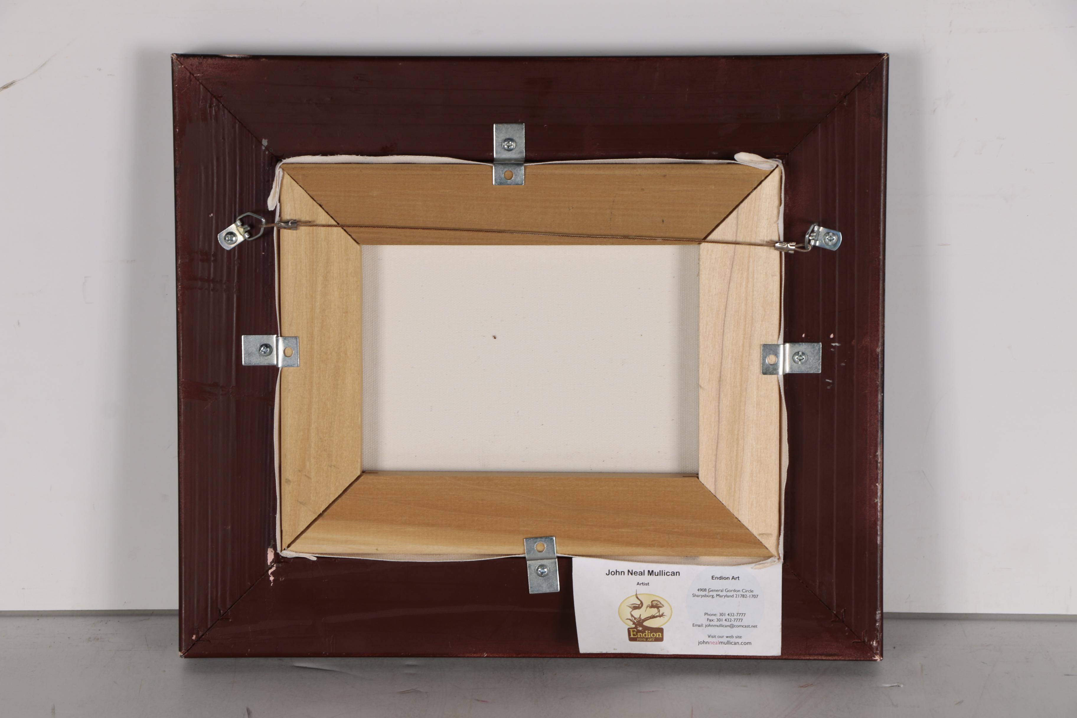 John Neal Mullican Oil Painting of Cat