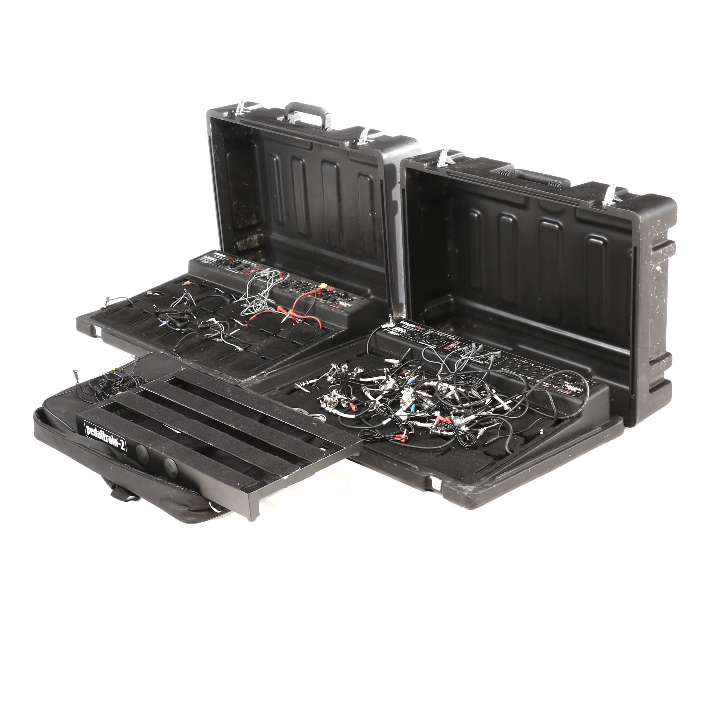 SKB Stage Five Pedal Management Boards with Cases