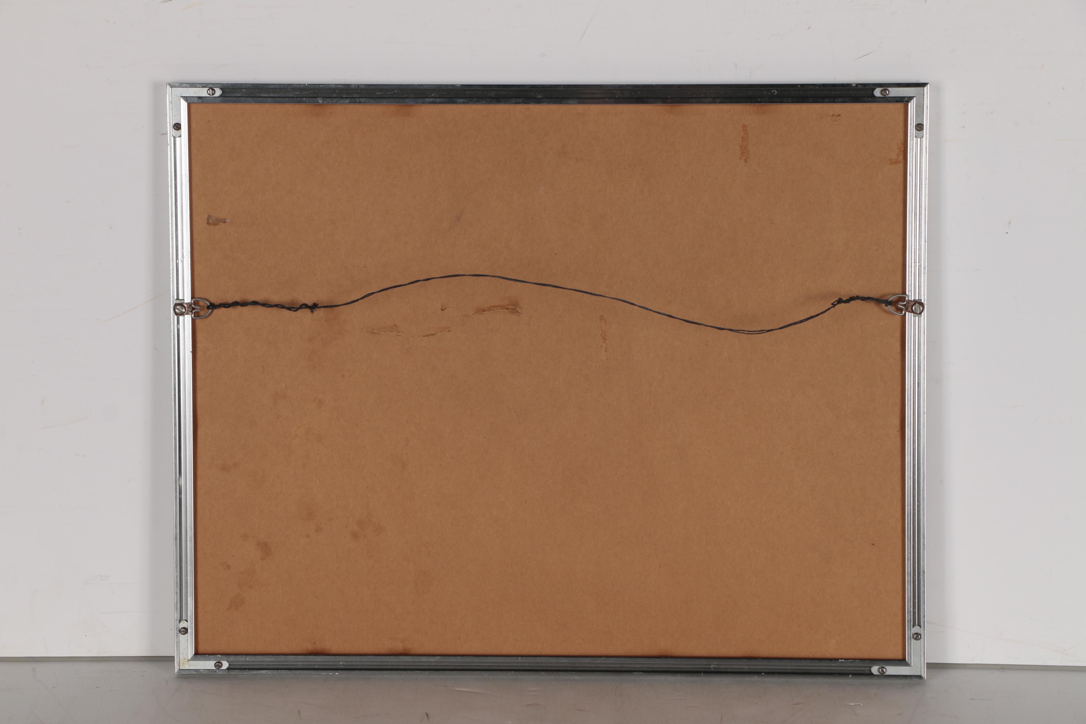 Bethea Owen Watercolor Painting, 1985