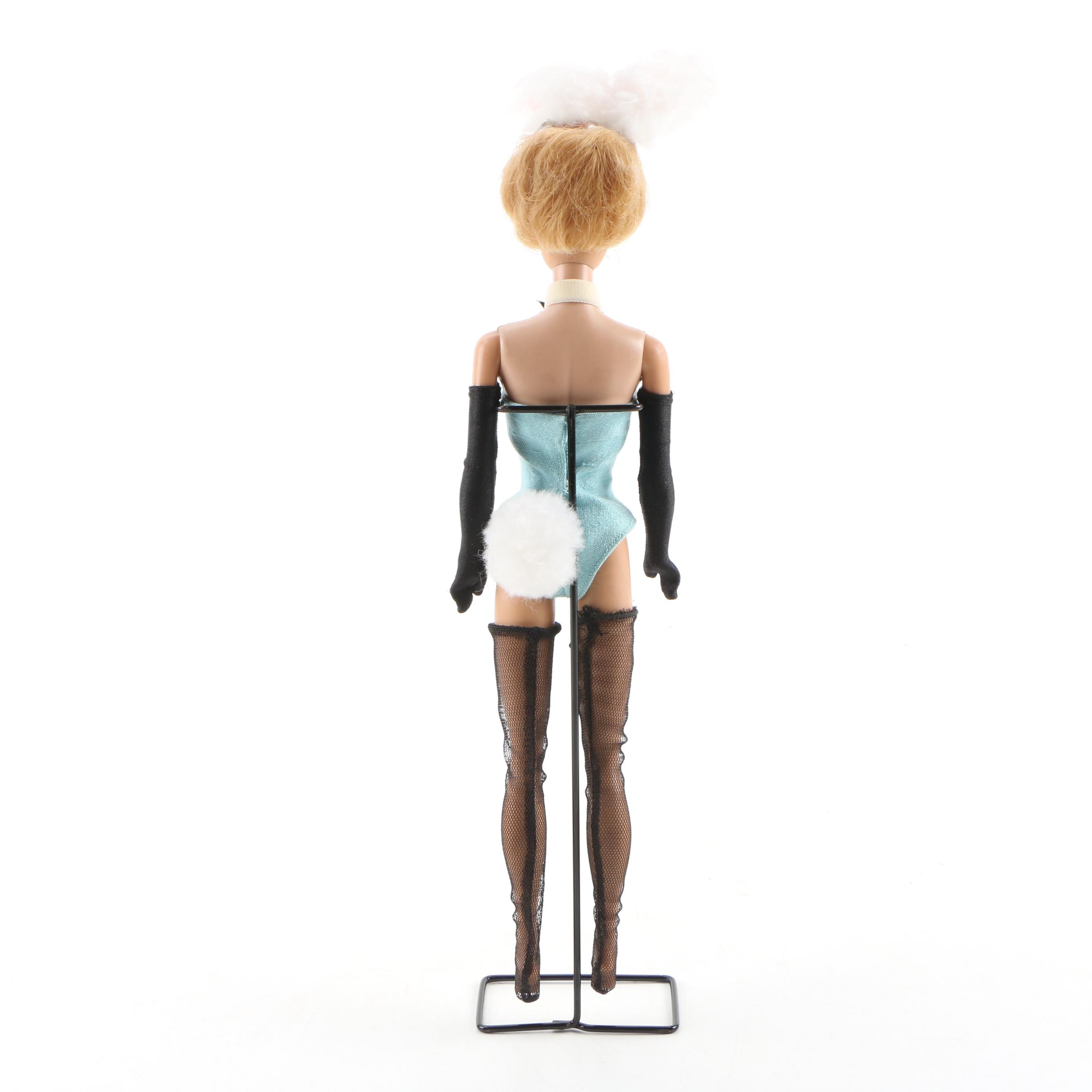 Bubble Cut Barbie Doll Dressed as Playboy Bunny, 1960s