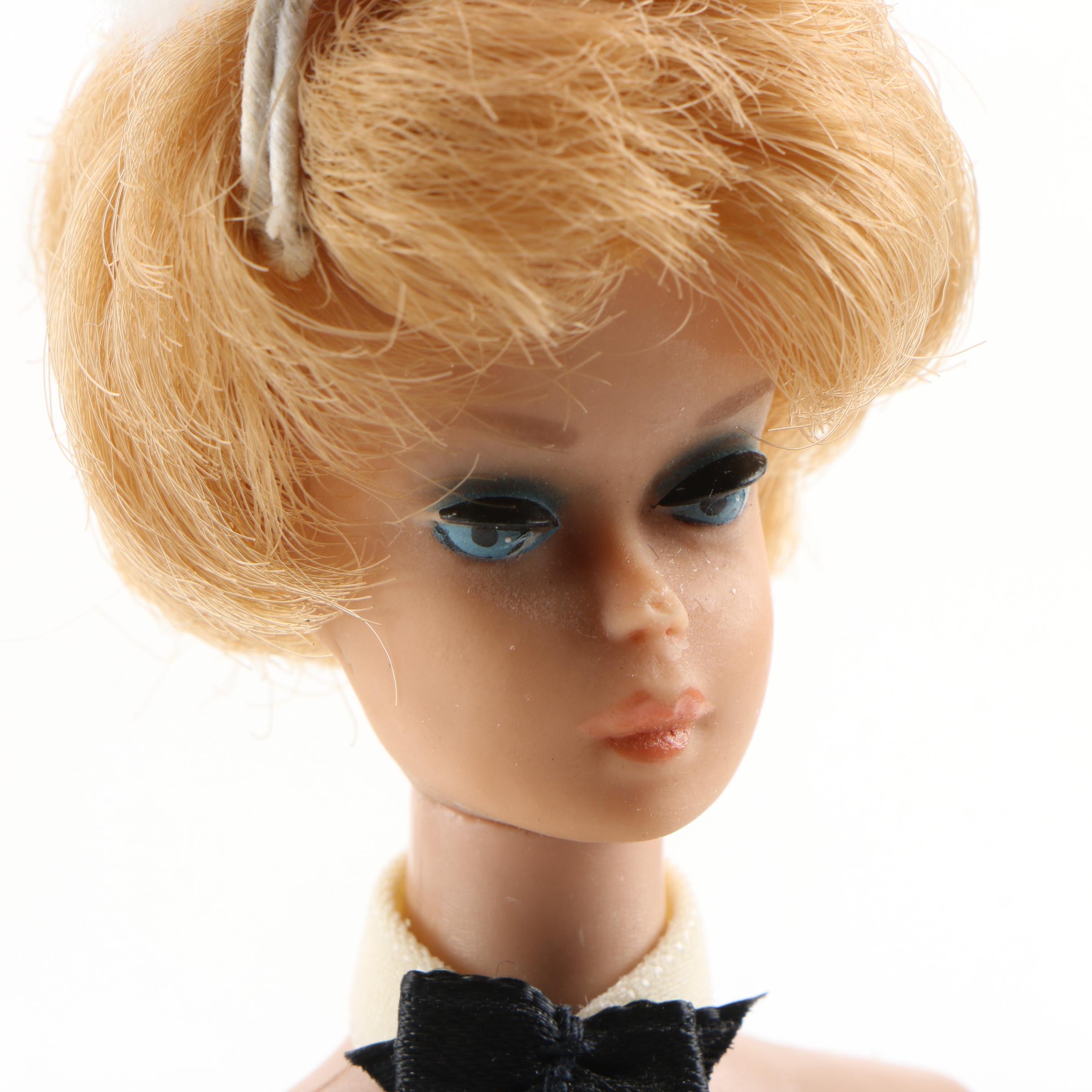 Bubble Cut Barbie Doll Dressed as Playboy Bunny, 1960s